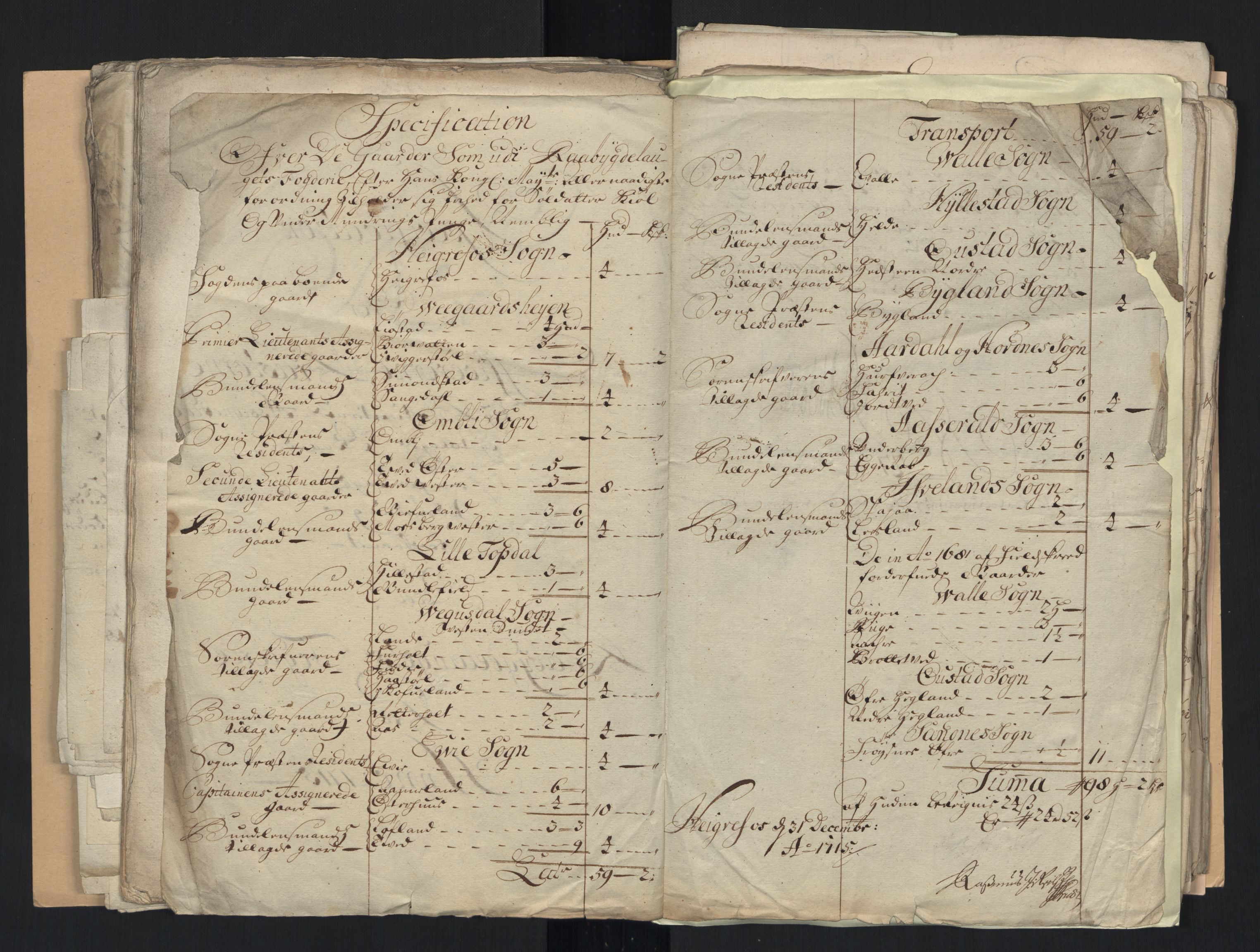 Rentekammeret inntil 1814, Reviderte regnskaper, Fogderegnskap, RA/EA-4092/R40/L2451: Fogderegnskap Råbyggelag, 1714-1715, s. 381