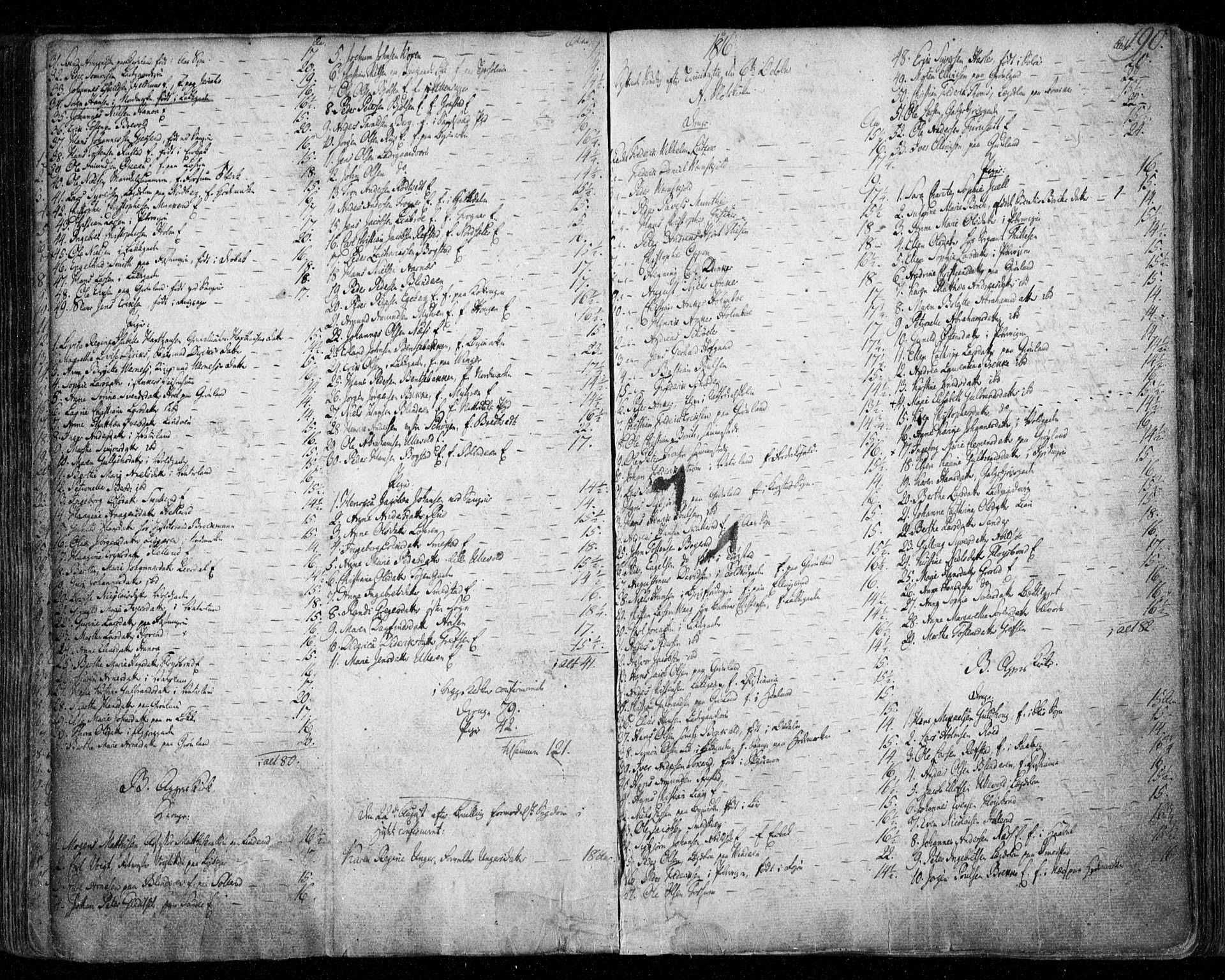 Aker prestekontor kirkebøker, SAO/A-10861/F/L0011: Ministerialbok nr. 11, 1810-1819, s. 190