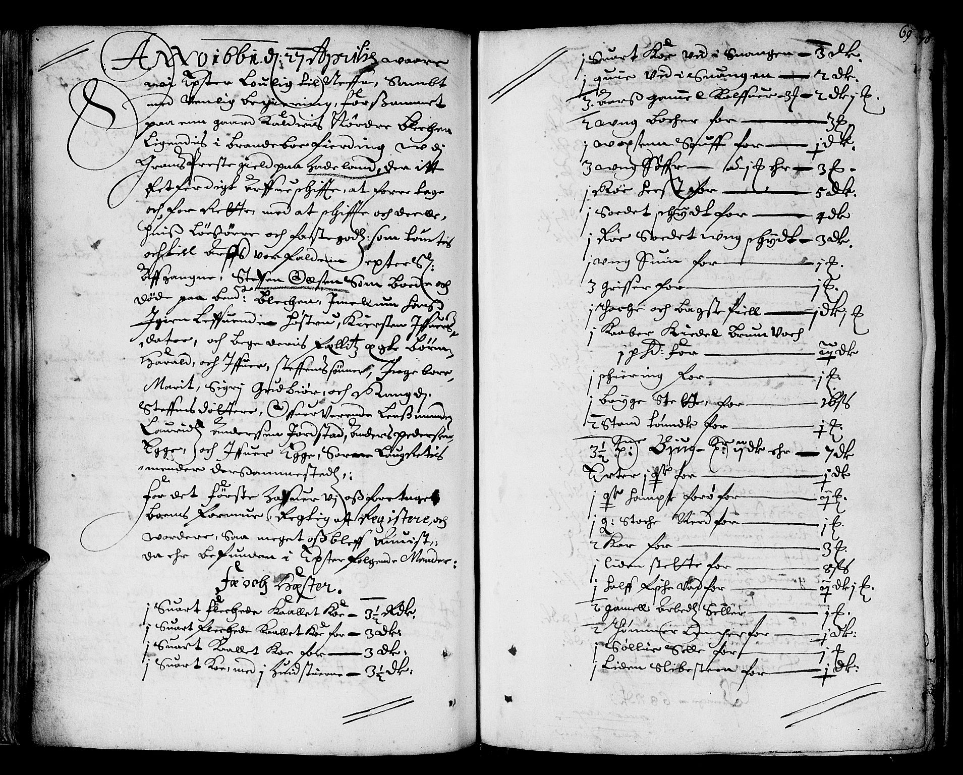Hadeland, Land og Valdres sorenskriveri, SAH/TING-028/J/Ja/L0001: Skifteprotokoll, 1659-1666, s. 68b-69a