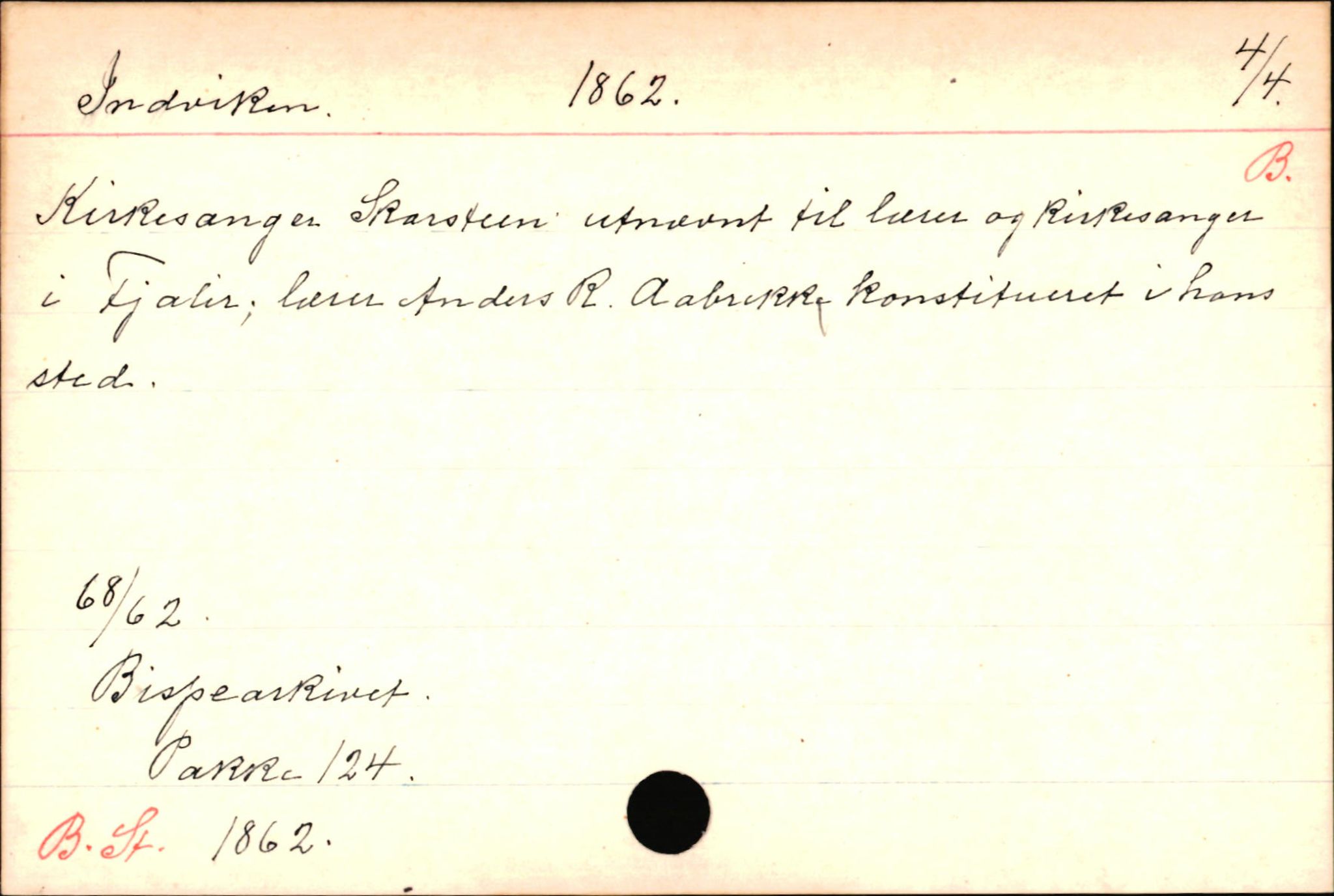 Haugen, Johannes - lærer, SAB/SAB/PA-0036/01/L0001: Om klokkere og lærere, 1521-1904, s. 10170
