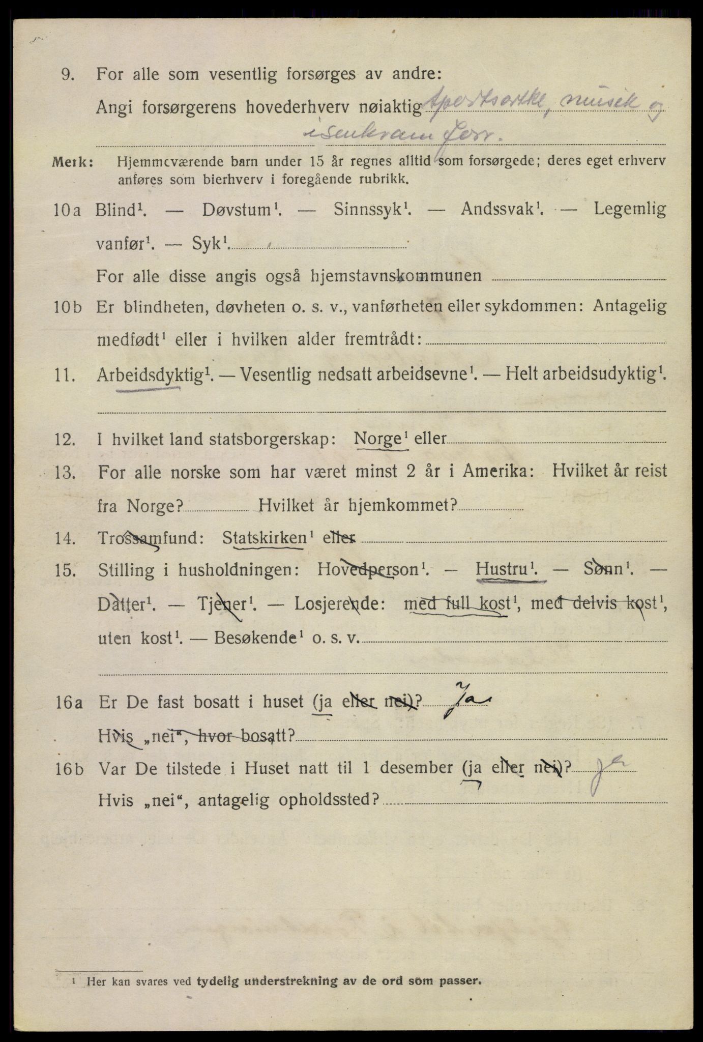 SAKO, Folketelling 1920 for 0801 Kragerø kjøpstad, 1920, s. 5436