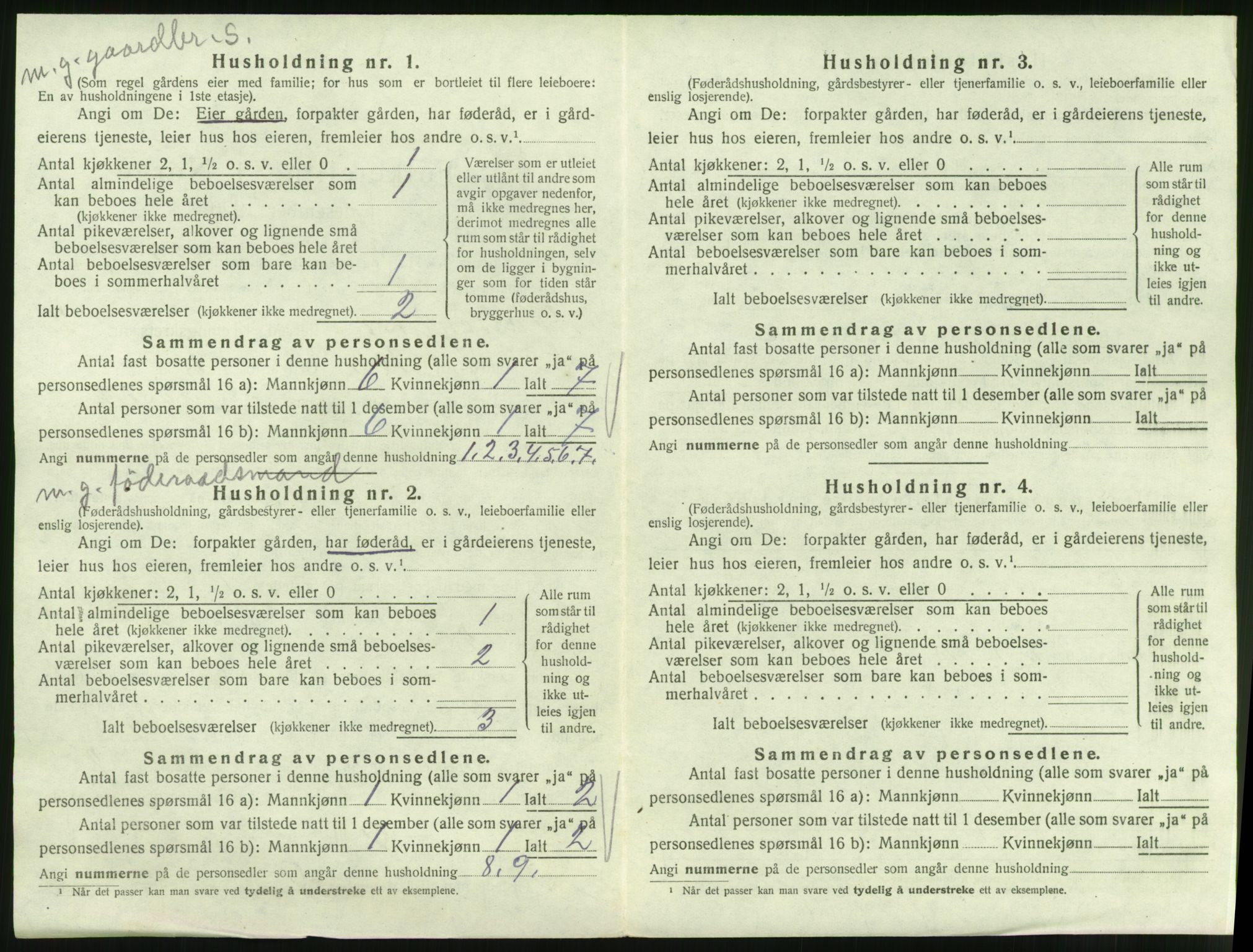 SAT, Folketelling 1920 for 1570 Valsøyfjord herred, 1920, s. 124