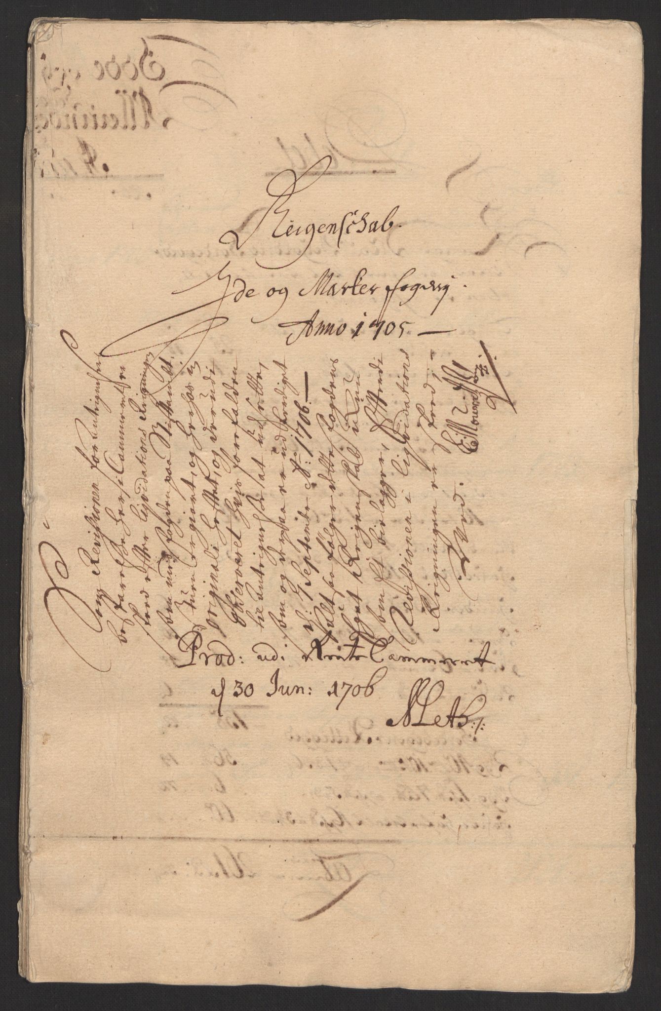 Rentekammeret inntil 1814, Reviderte regnskaper, Fogderegnskap, RA/EA-4092/R01/L0017: Fogderegnskap Idd og Marker, 1704-1706, s. 212