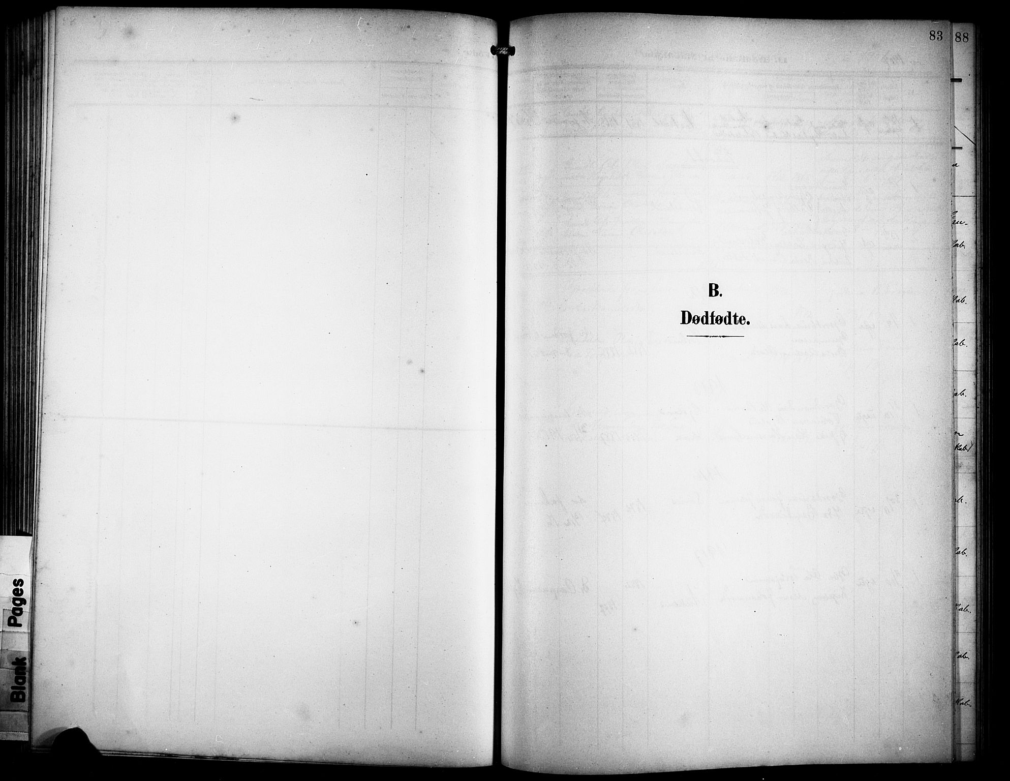 Skjold sokneprestkontor, SAST/A-101847/H/Ha/Hab/L0008: Klokkerbok nr. B 8, 1906-1920, s. 83