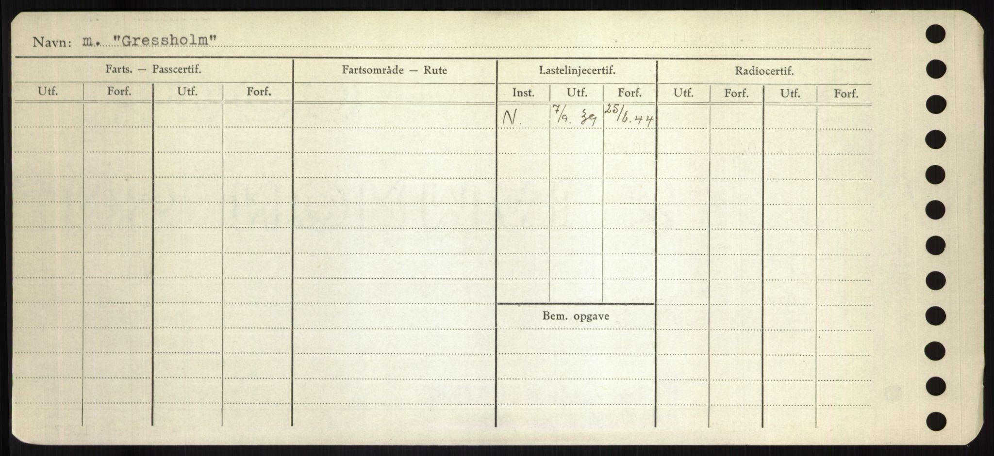 Sjøfartsdirektoratet med forløpere, Skipsmålingen, RA/S-1627/H/Hd/L0013: Fartøy, Gne-Gås, s. 208