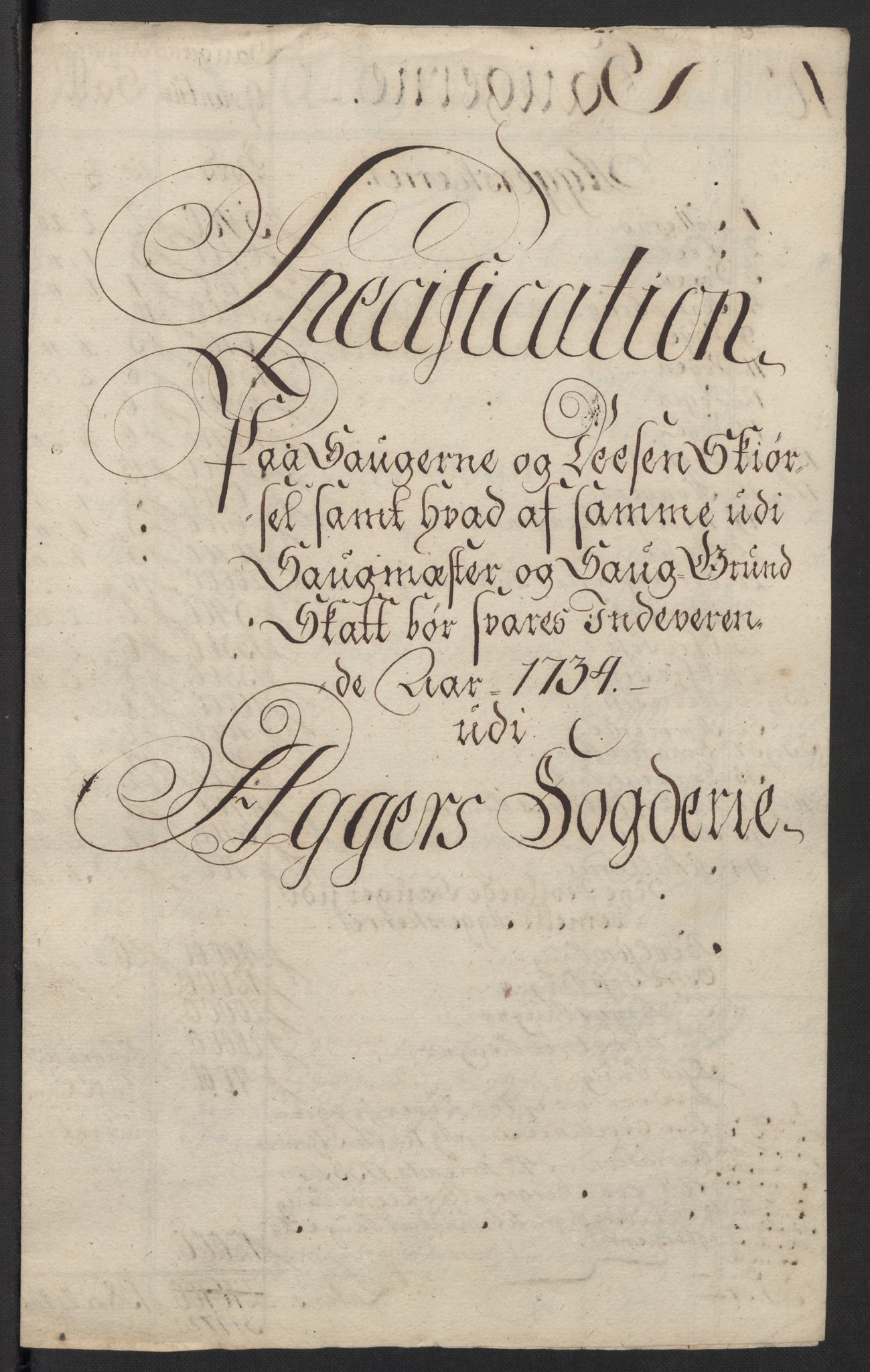 Rentekammeret inntil 1814, Reviderte regnskaper, Fogderegnskap, RA/EA-4092/R10/L0473: Fogderegnskap Aker og Follo, 1734, s. 85