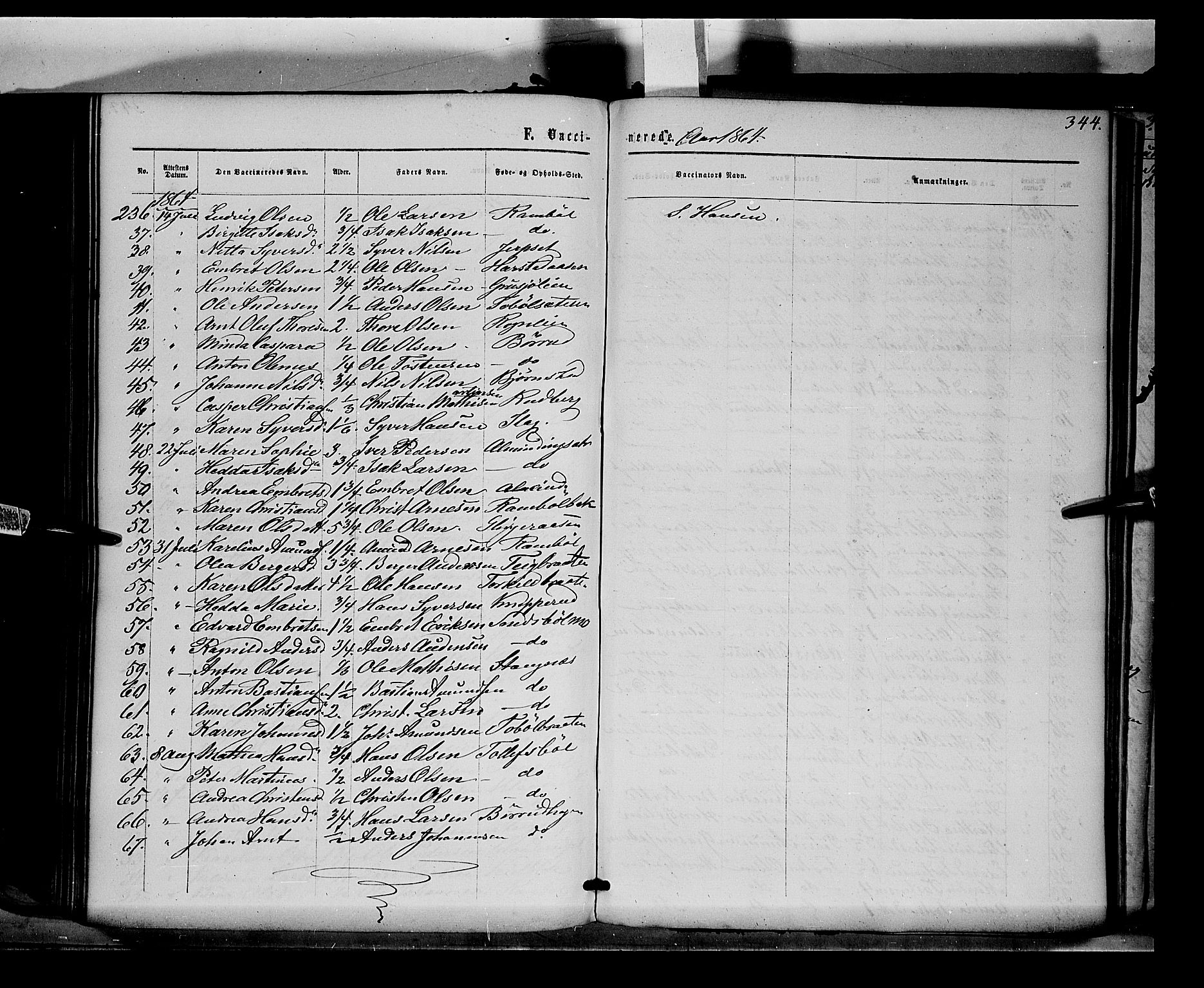 Eidskog prestekontor, AV/SAH-PREST-026/H/Ha/Haa/L0001: Ministerialbok nr. 1, 1860-1867, s. 344