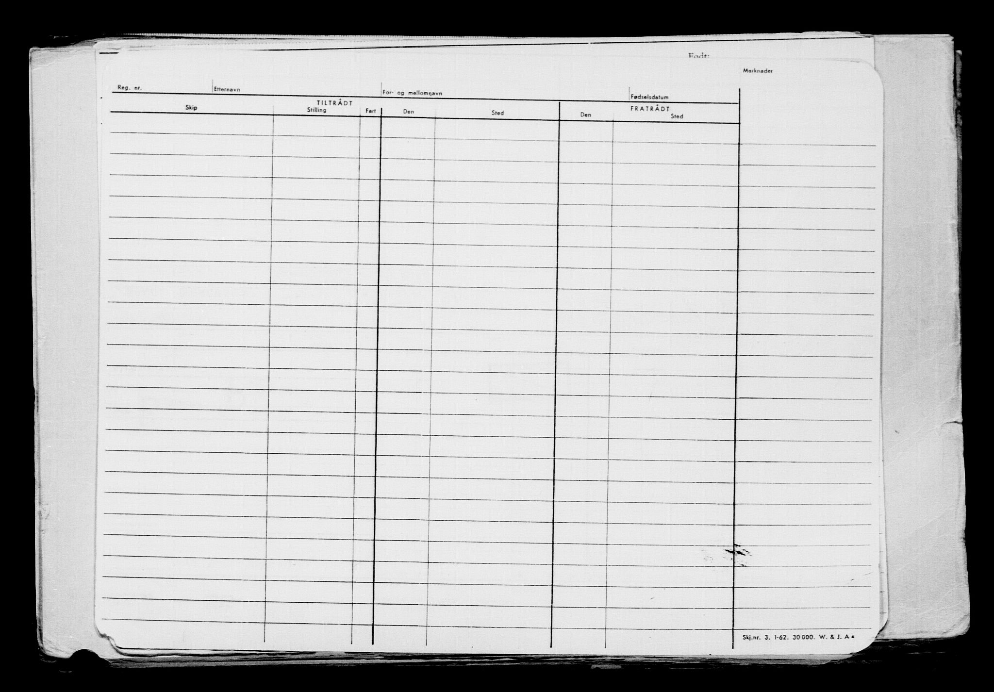 Direktoratet for sjømenn, AV/RA-S-3545/G/Gb/L0155: Hovedkort, 1918, s. 362