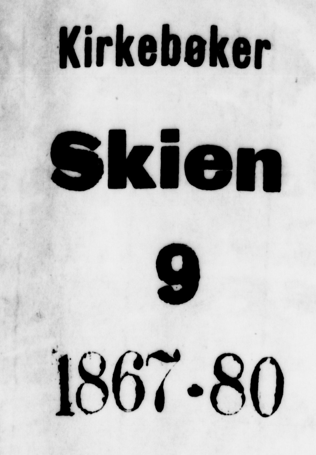 Skien kirkebøker, SAKO/A-302/G/Ga/L0005: Klokkerbok nr. 5, 1868-1880