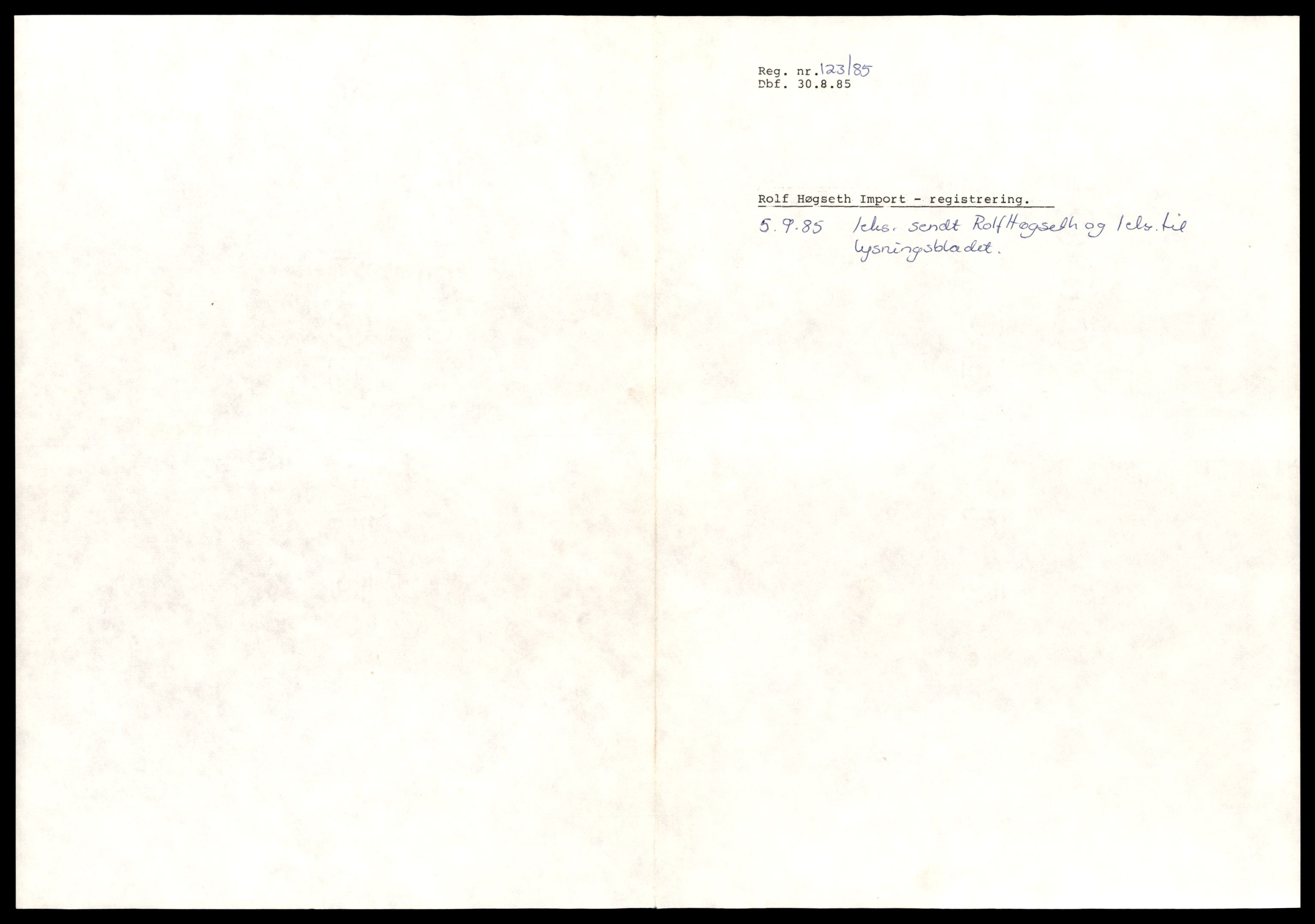Salten sorenskriveri, SAT/A-4578/4/J/Jd/Jda/L0011: Bilag. Enkeltmannsforetak, personlig firma og andelslag Hø - Jo, 1923-1989, s. 1