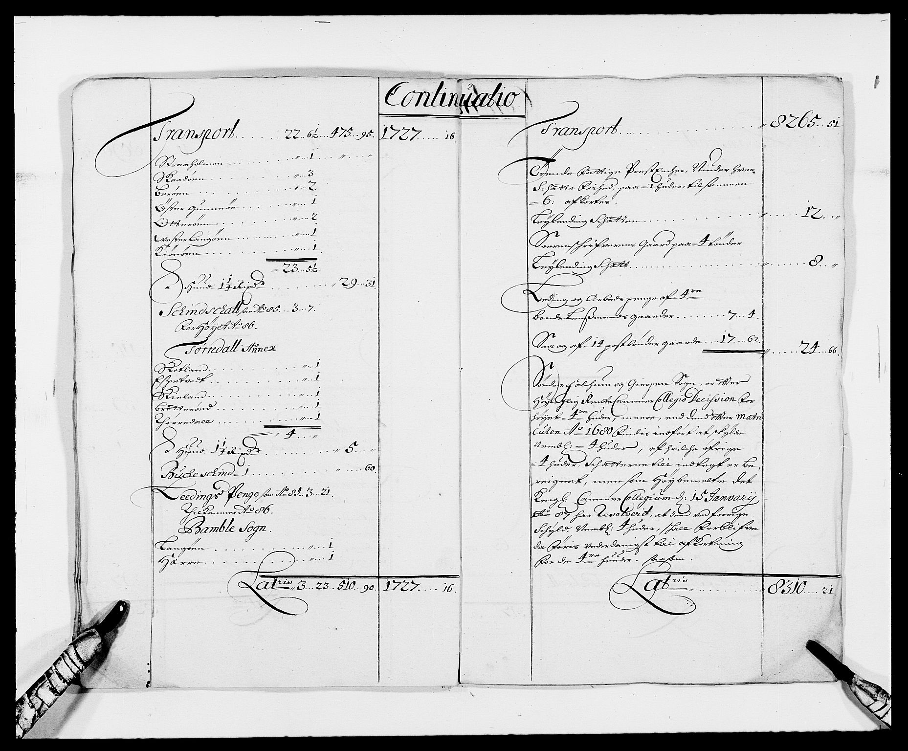 Rentekammeret inntil 1814, Reviderte regnskaper, Fogderegnskap, AV/RA-EA-4092/R34/L2048: Fogderegnskap Bamble, 1685-1687, s. 10