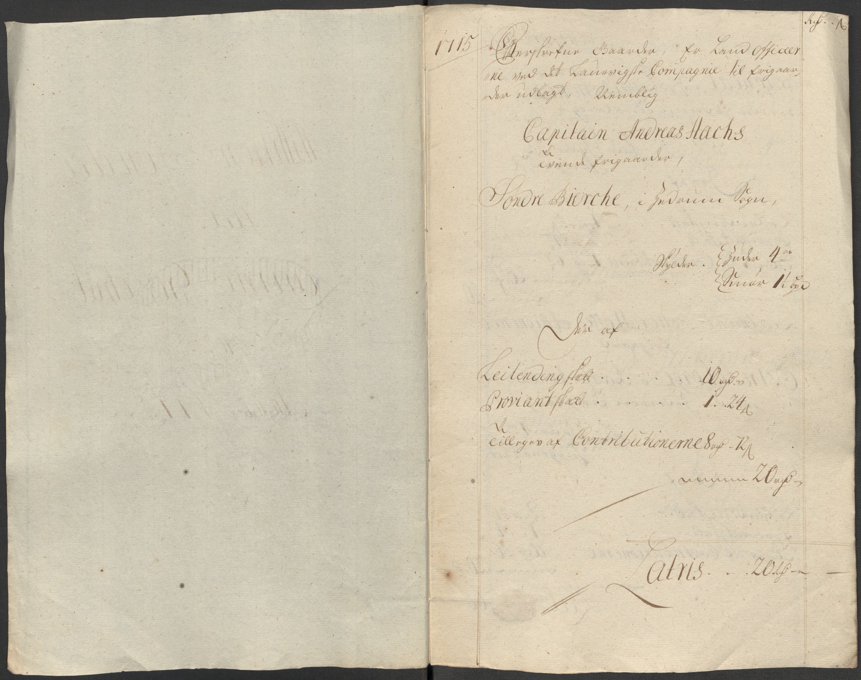 Rentekammeret inntil 1814, Reviderte regnskaper, Fogderegnskap, RA/EA-4092/R33/L1986: Fogderegnskap Larvik grevskap, 1714-1715, s. 514
