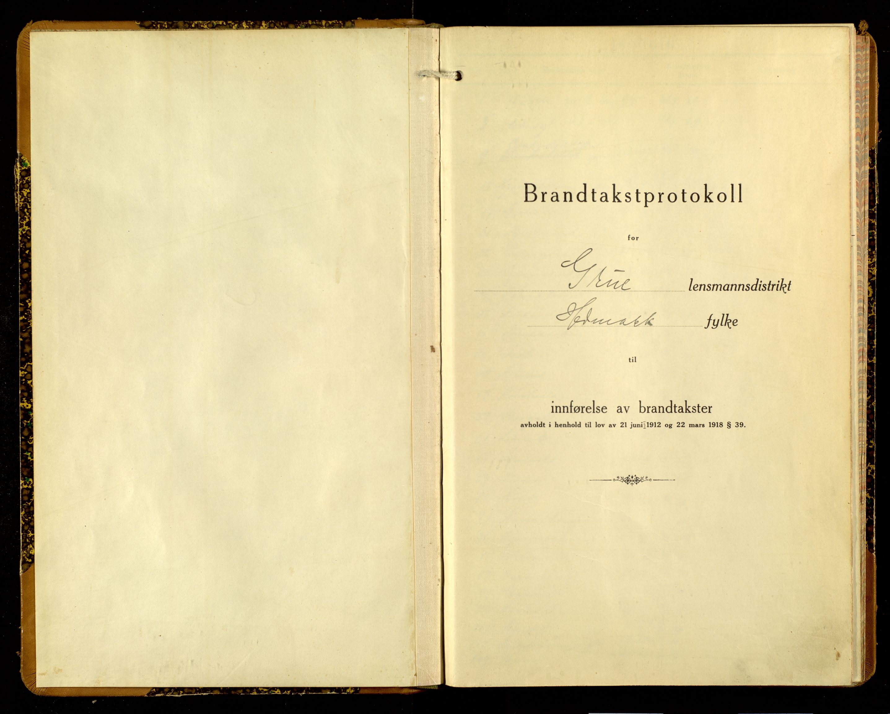 Norges Brannkasse, Grue, AV/SAH-NBRANG-016/F/L0021: Branntakstprotokoll, 1929-1932