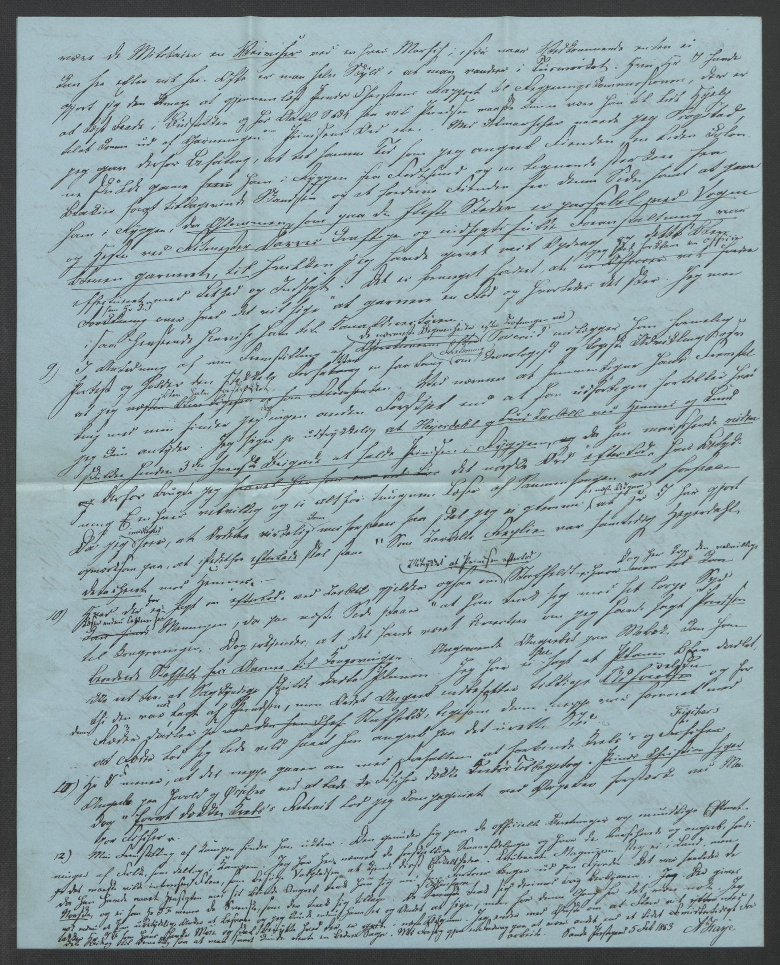 Faye, Andreas, AV/RA-PA-0015/F/Fh/L0033/0003: -- / Angaaende krigen 1808-1809. Fayes manuscript til avhandl. i Nordisk Universitets-Tidsskrift, samt brevveksling og polemikk omkring denne avhandlingen, s. 29