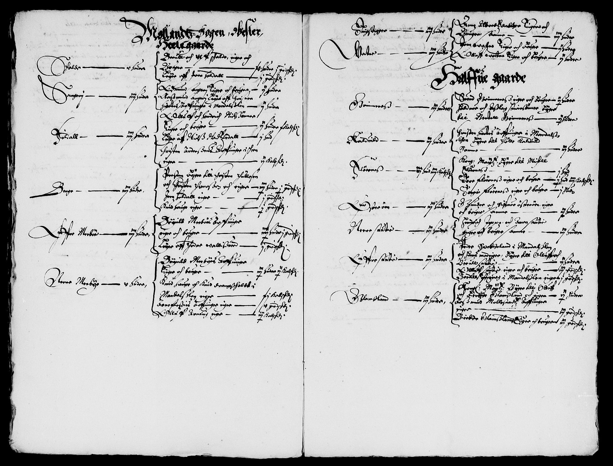 Rentekammeret inntil 1814, Reviderte regnskaper, Lensregnskaper, AV/RA-EA-5023/R/Rb/Rbq/L0041: Nedenes len. Mandals len. Råbyggelag., 1651-1653