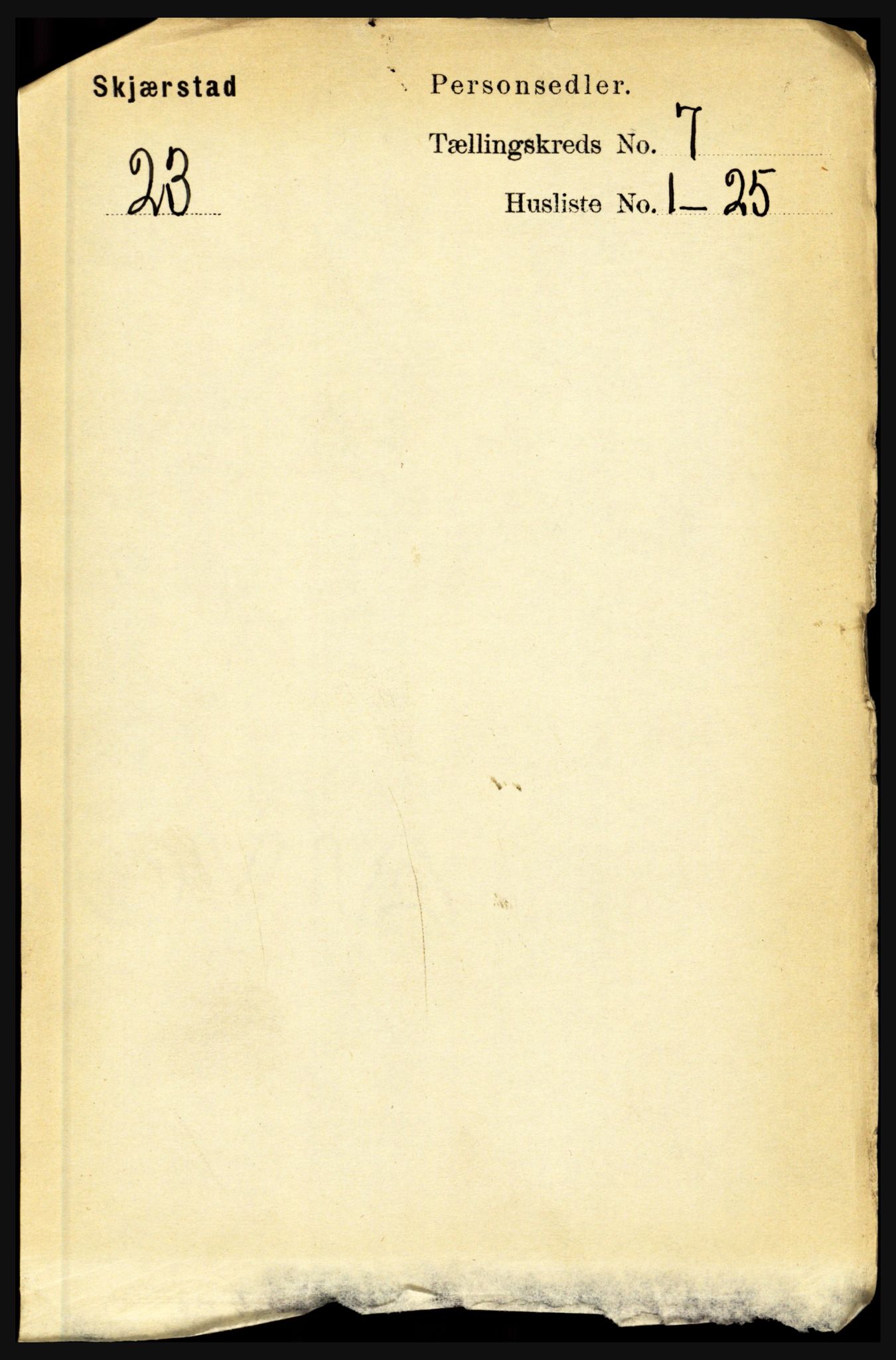 RA, Folketelling 1891 for 1842 Skjerstad herred, 1891, s. 2593
