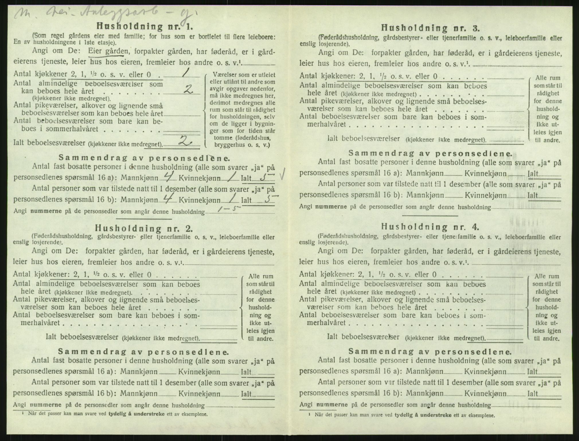 SAT, Folketelling 1920 for 1833 Mo herred, 1920, s. 1013