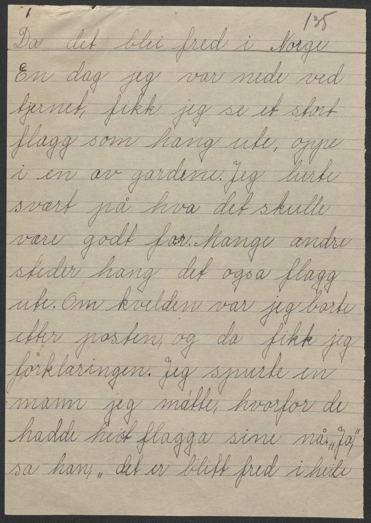 Det norske totalavholdsselskap, RA/PA-0419/E/Eb/L0603: Skolestiler om krigstida (ordnet topografisk etter distrikt og skole), 1946, s. 230