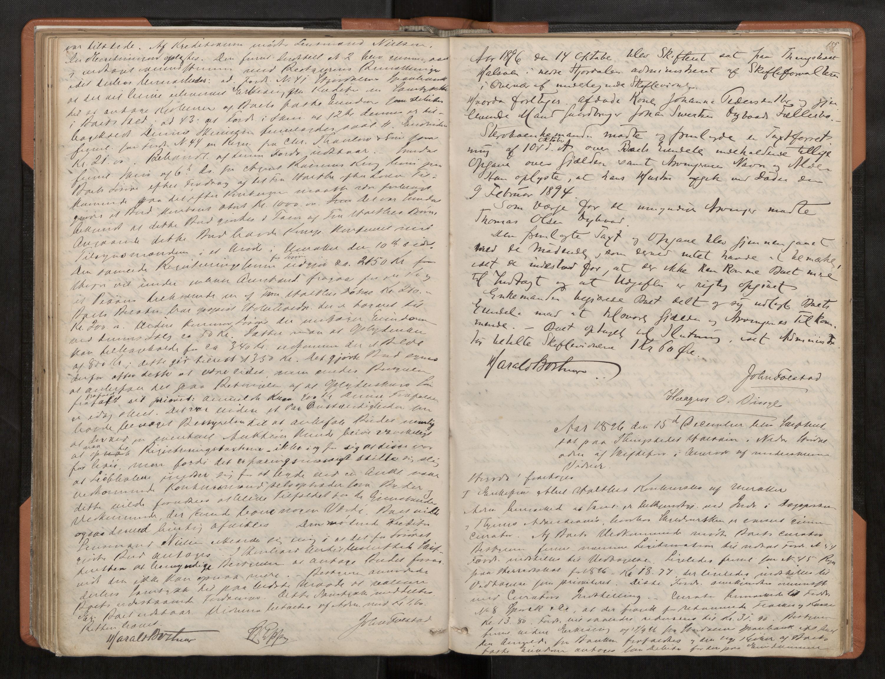 Stjør- og Verdal sorenskriveri, AV/SAT-A-4167/1/3/3B/L0002: Skifteforhandlingsprotokoll, 1870-1901, s. 155
