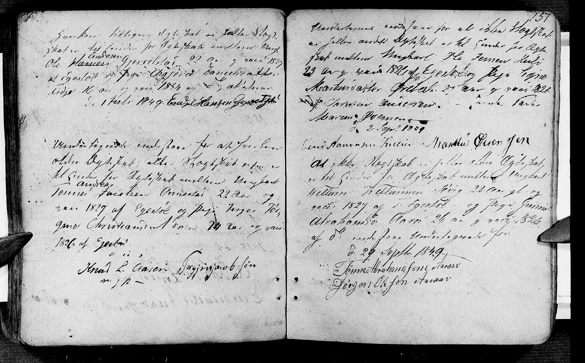 Søgne sokneprestkontor, SAK/1111-0037/F/Fa/Fab/L0007: Ministerialbok nr. A 7, 1791-1851, s. 157