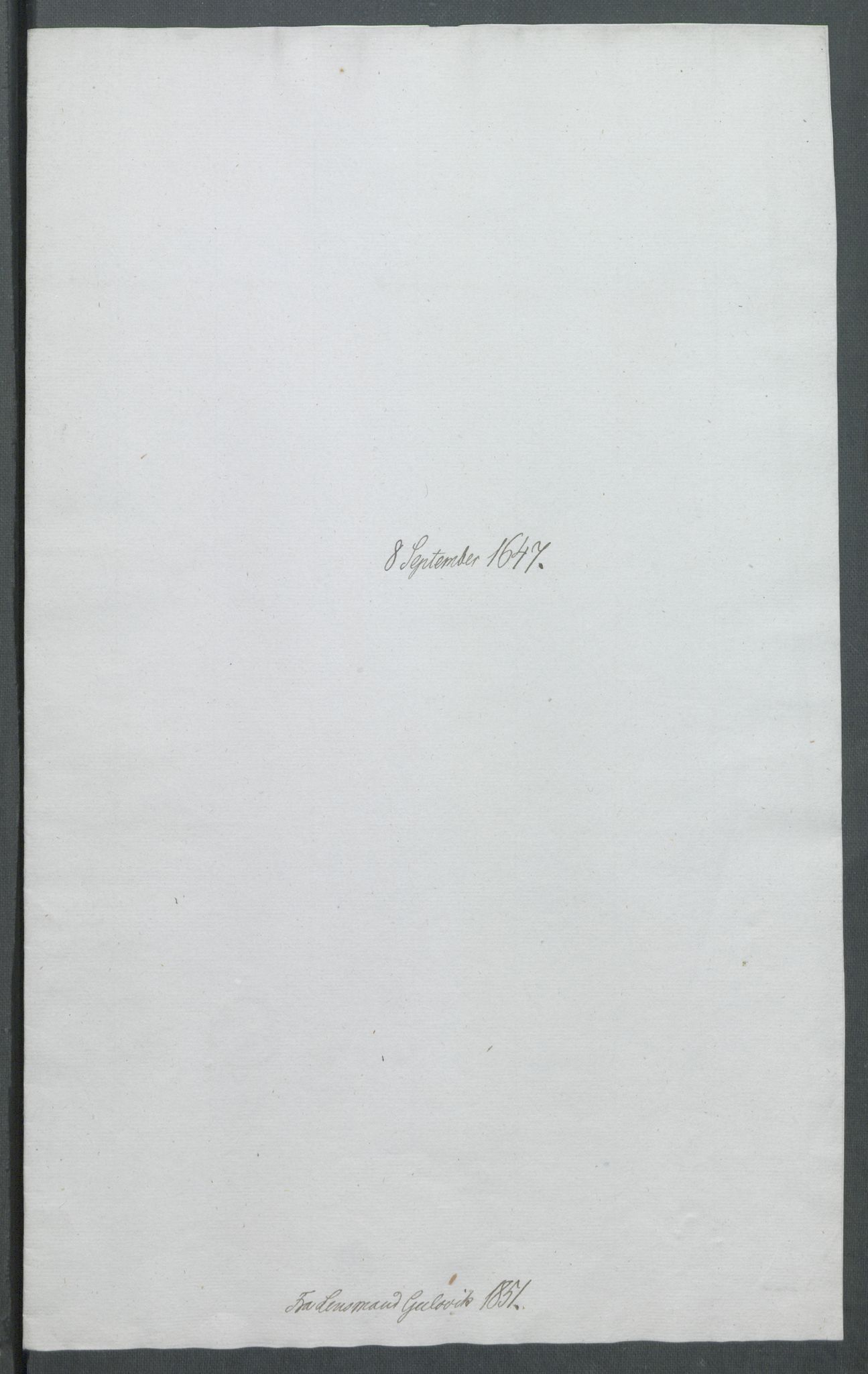 Riksarkivets diplomsamling, AV/RA-EA-5965/F02/L0160: Dokumenter, 1647, s. 81