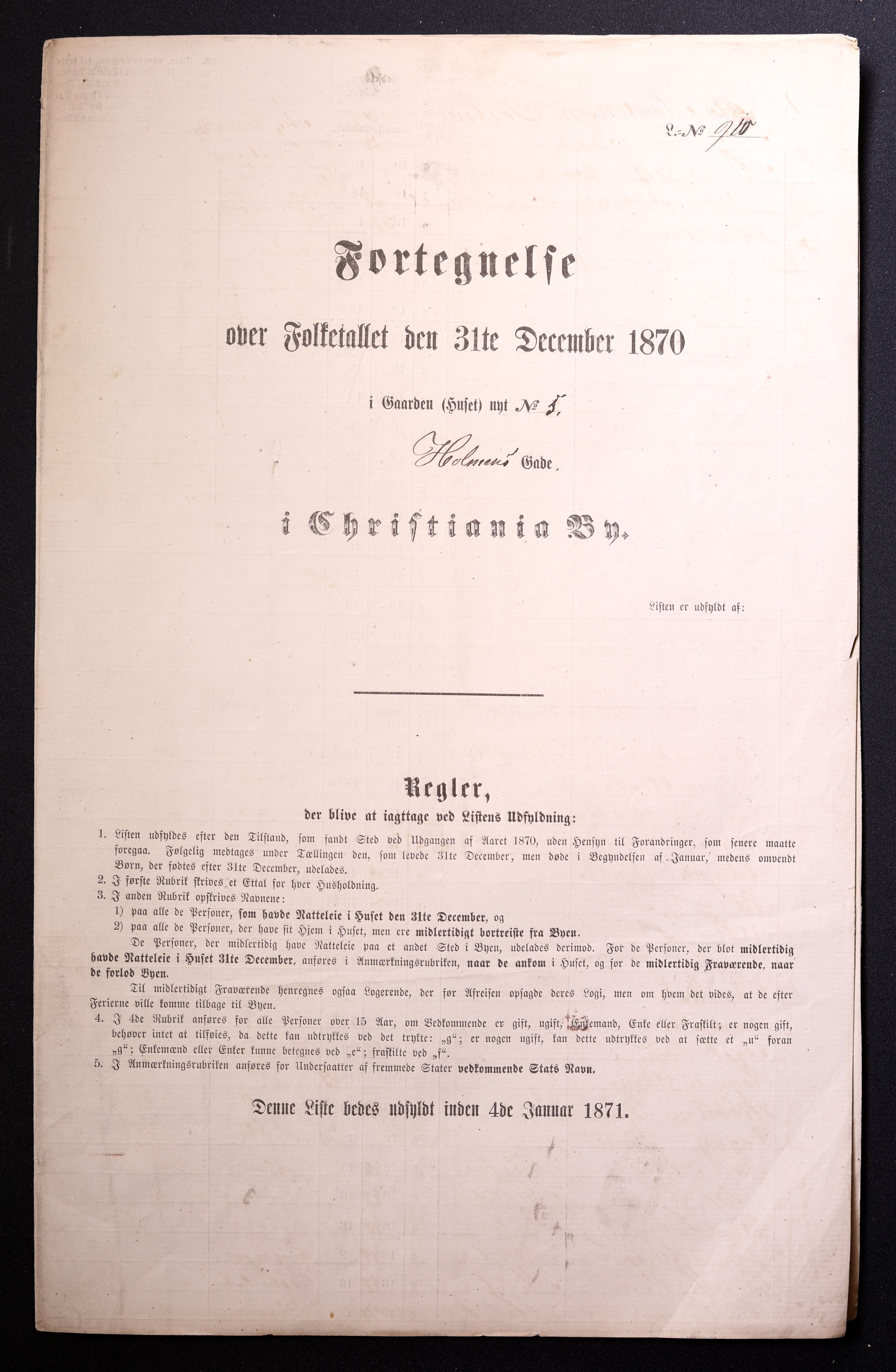 RA, Folketelling 1870 for 0301 Kristiania kjøpstad, 1870, s. 1295