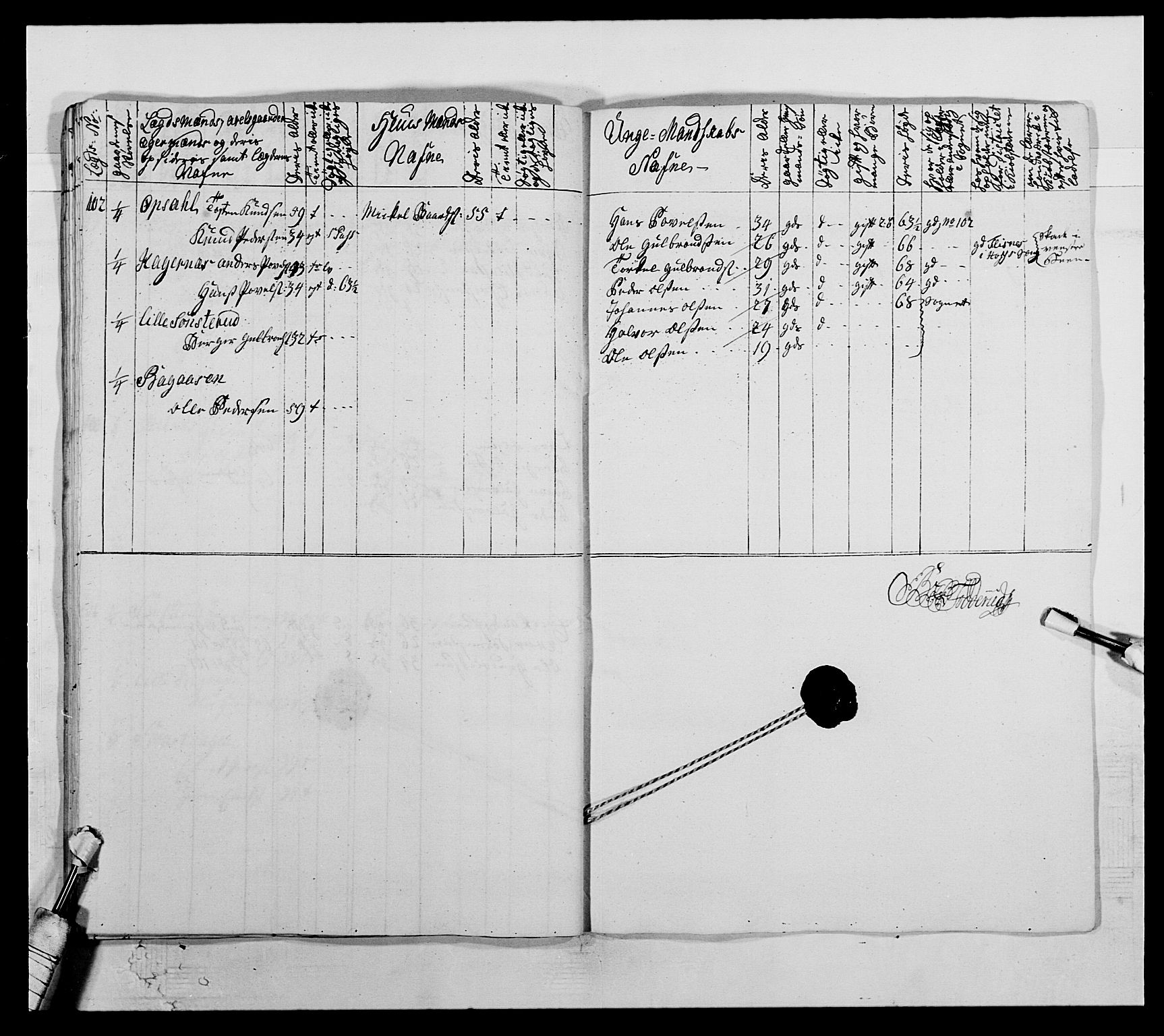 Kommanderende general (KG I) med Det norske krigsdirektorium, AV/RA-EA-5419/E/Ea/L0503b: 1. Opplandske regiment, 1764-1765, s. 296
