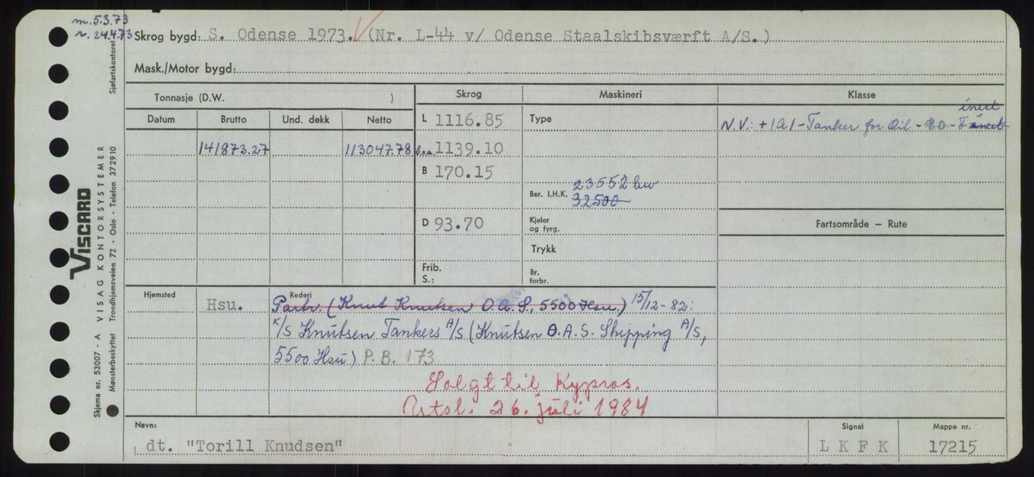 Sjøfartsdirektoratet med forløpere, Skipsmålingen, AV/RA-S-1627/H/Hd/L0039: Fartøy, Ti-Tø, s. 325