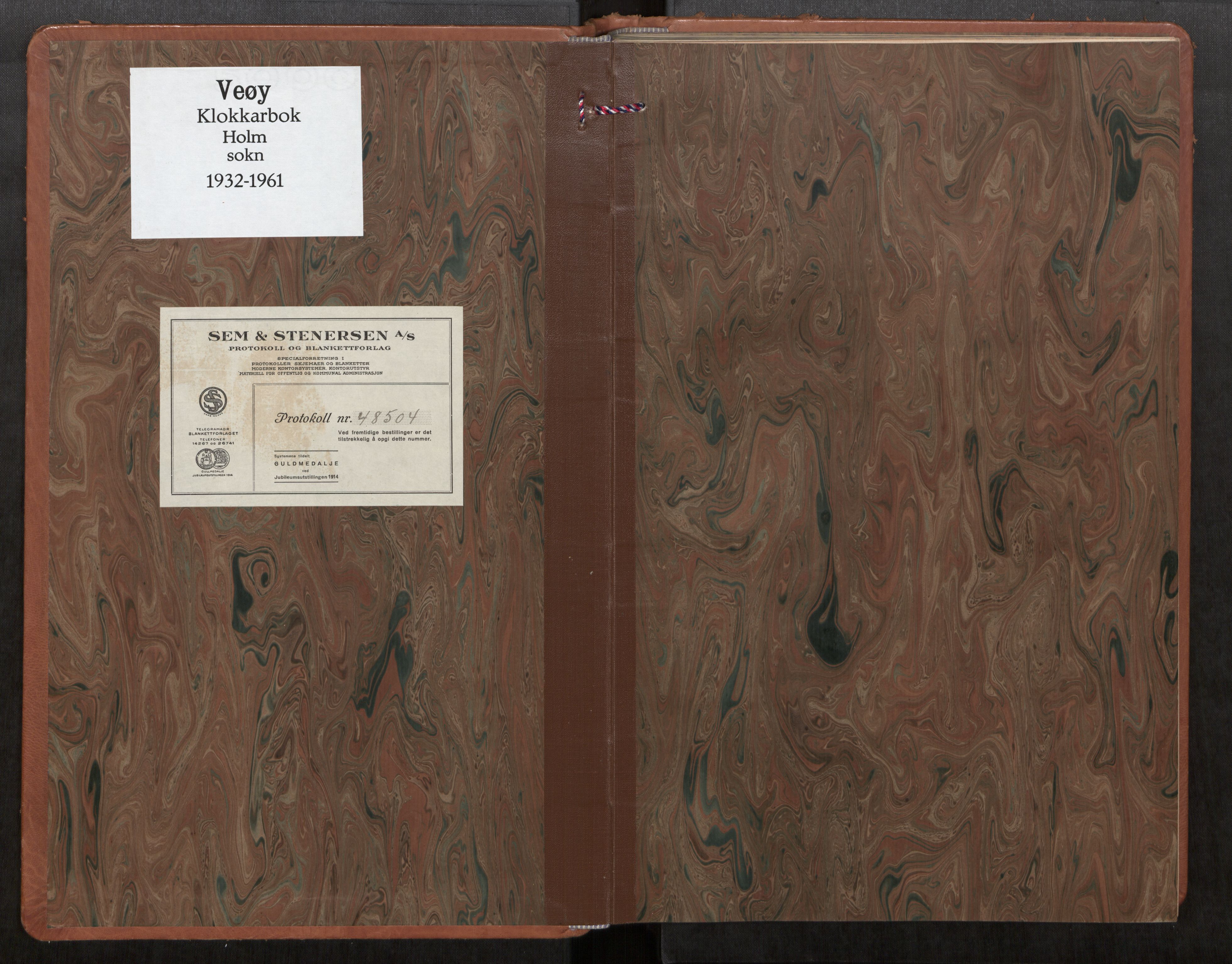 Ministerialprotokoller, klokkerbøker og fødselsregistre - Møre og Romsdal, AV/SAT-A-1454/549/L0616: Klokkerbok nr. 549C02, 1932-1961