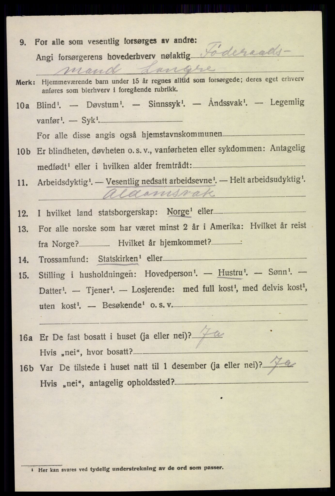 SAH, Folketelling 1920 for 0417 Stange herred, 1920, s. 3822