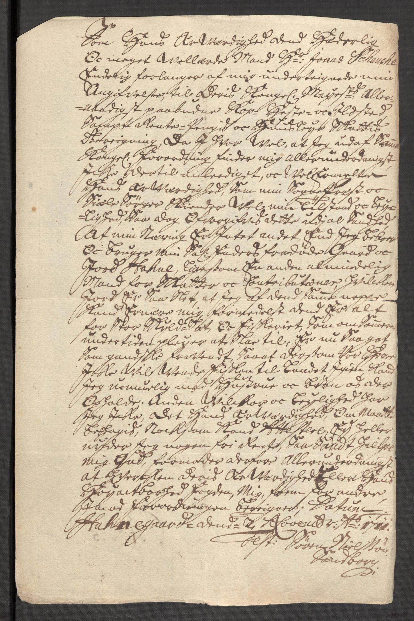 Rentekammeret inntil 1814, Reviderte regnskaper, Fogderegnskap, RA/EA-4092/R46/L2735: Fogderegnskap Jæren og Dalane, 1711, s. 158