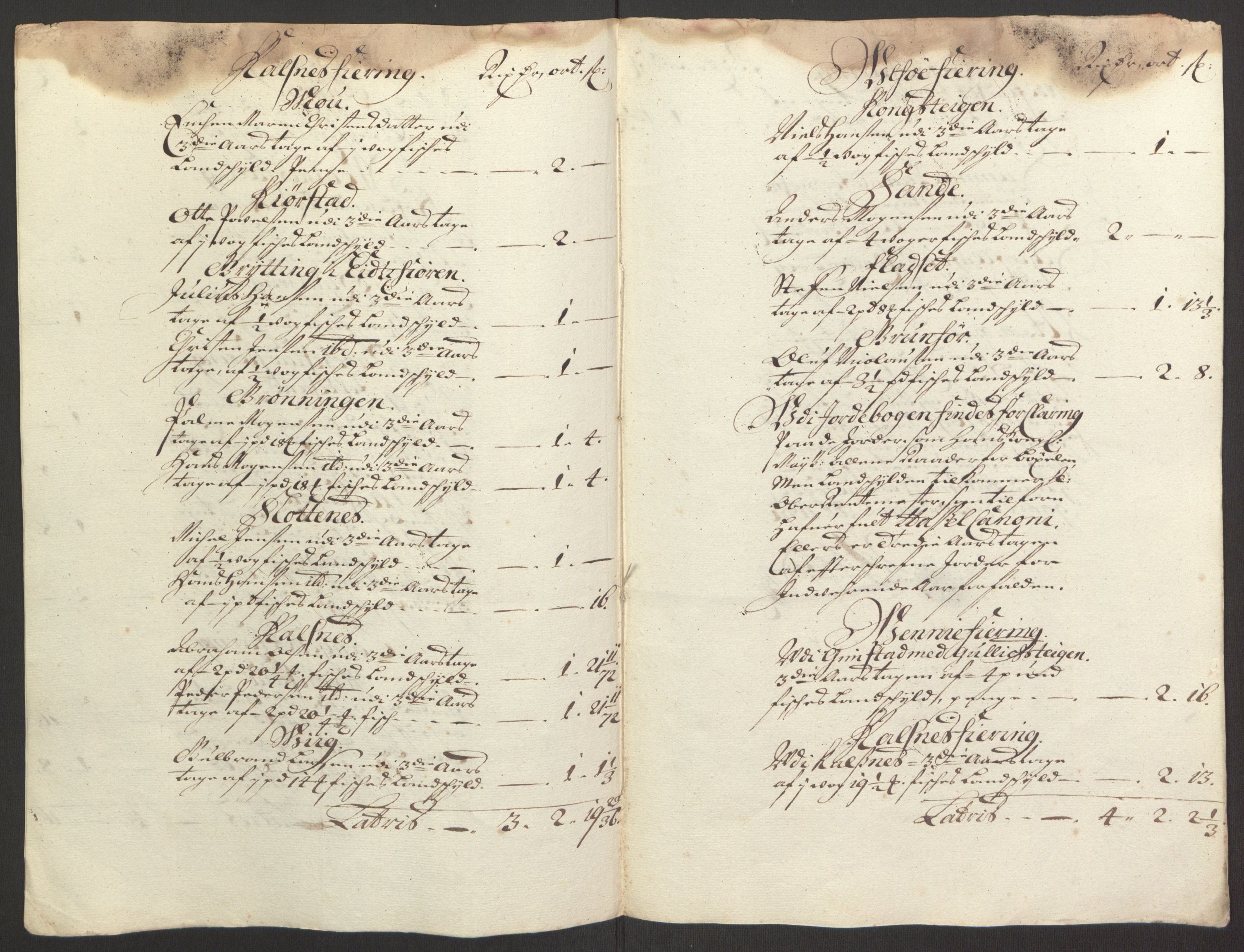 Rentekammeret inntil 1814, Reviderte regnskaper, Fogderegnskap, RA/EA-4092/R67/L4676: Fogderegnskap Vesterålen, Andenes og Lofoten, 1691-1693, s. 75