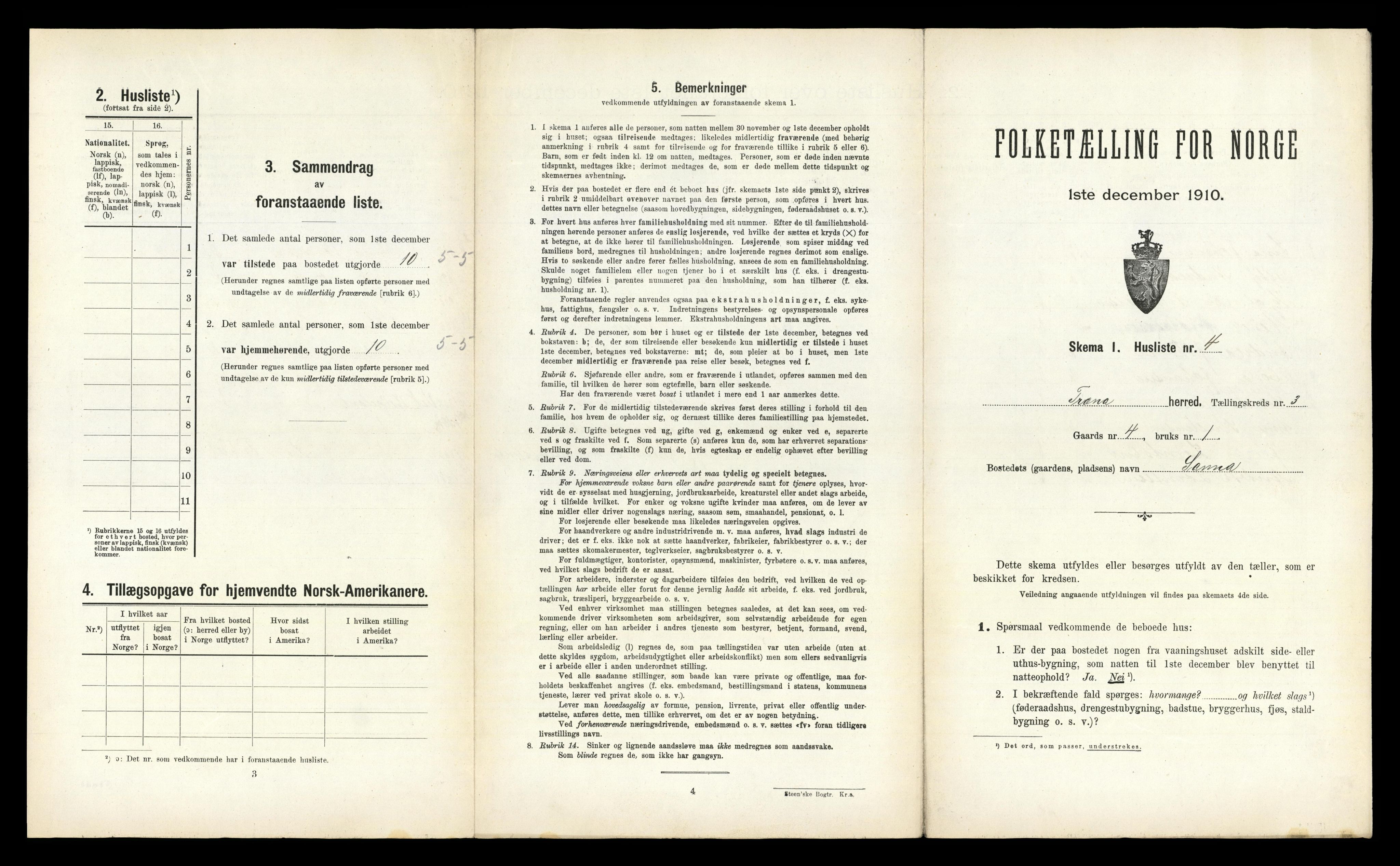 RA, Folketelling 1910 for 1835 Træna herred, 1910, s. 171