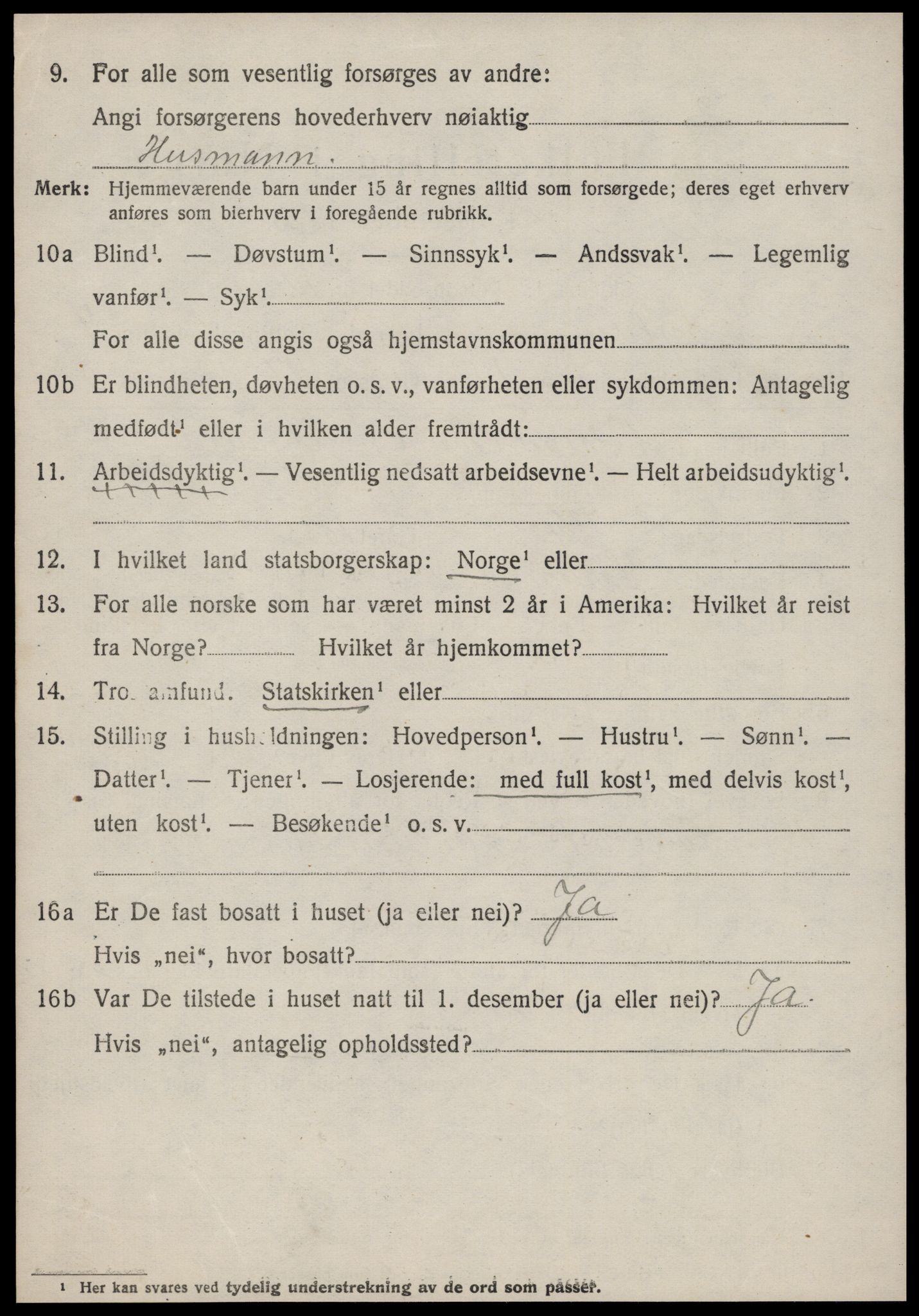 SAT, Folketelling 1920 for 1528 Sykkylven herred, 1920, s. 3036