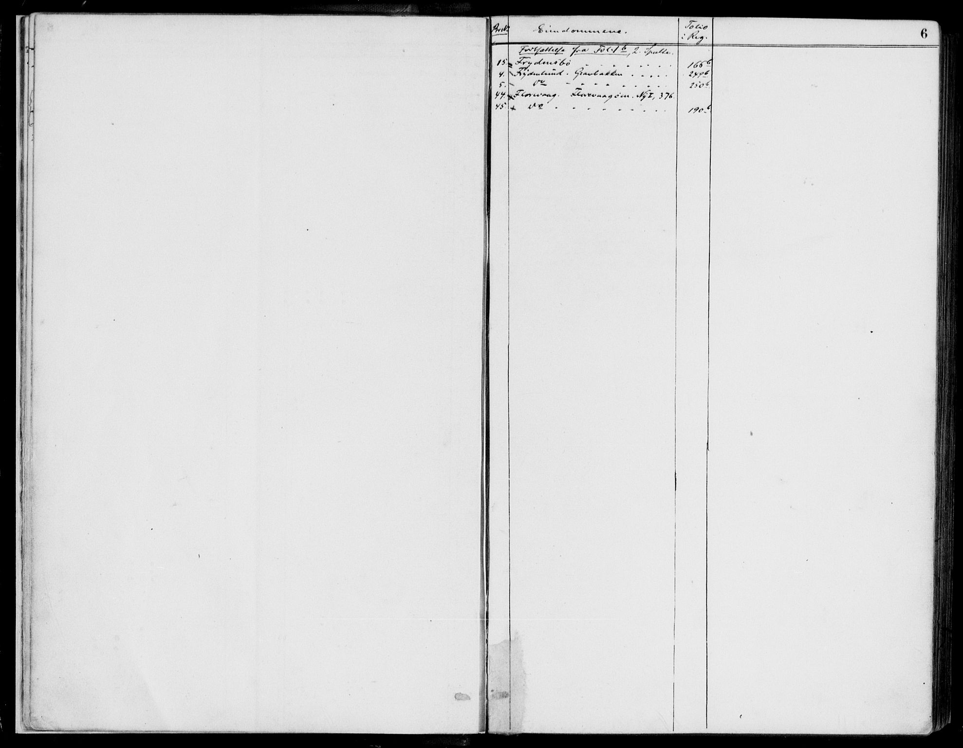 Midhordland sorenskriveri, SAB/A-3001/1/G/Ga/Gab/L0094: Panteregister nr. II.A.b.94, s. 6