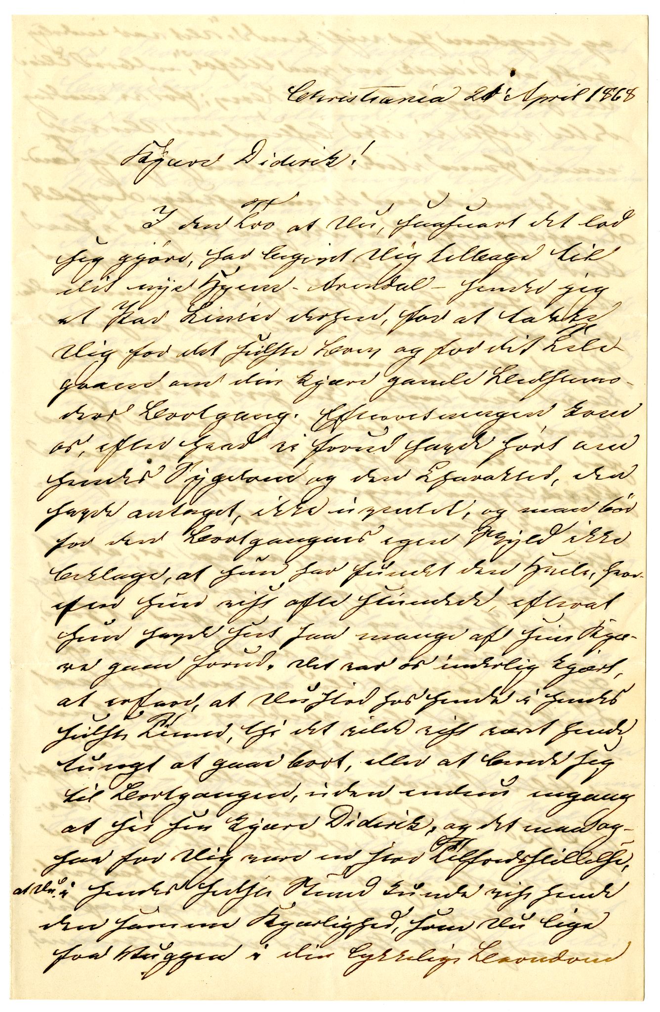 Diderik Maria Aalls brevsamling, NF/Ark-1023/F/L0001: D.M. Aalls brevsamling. A - B, 1738-1889, s. 121