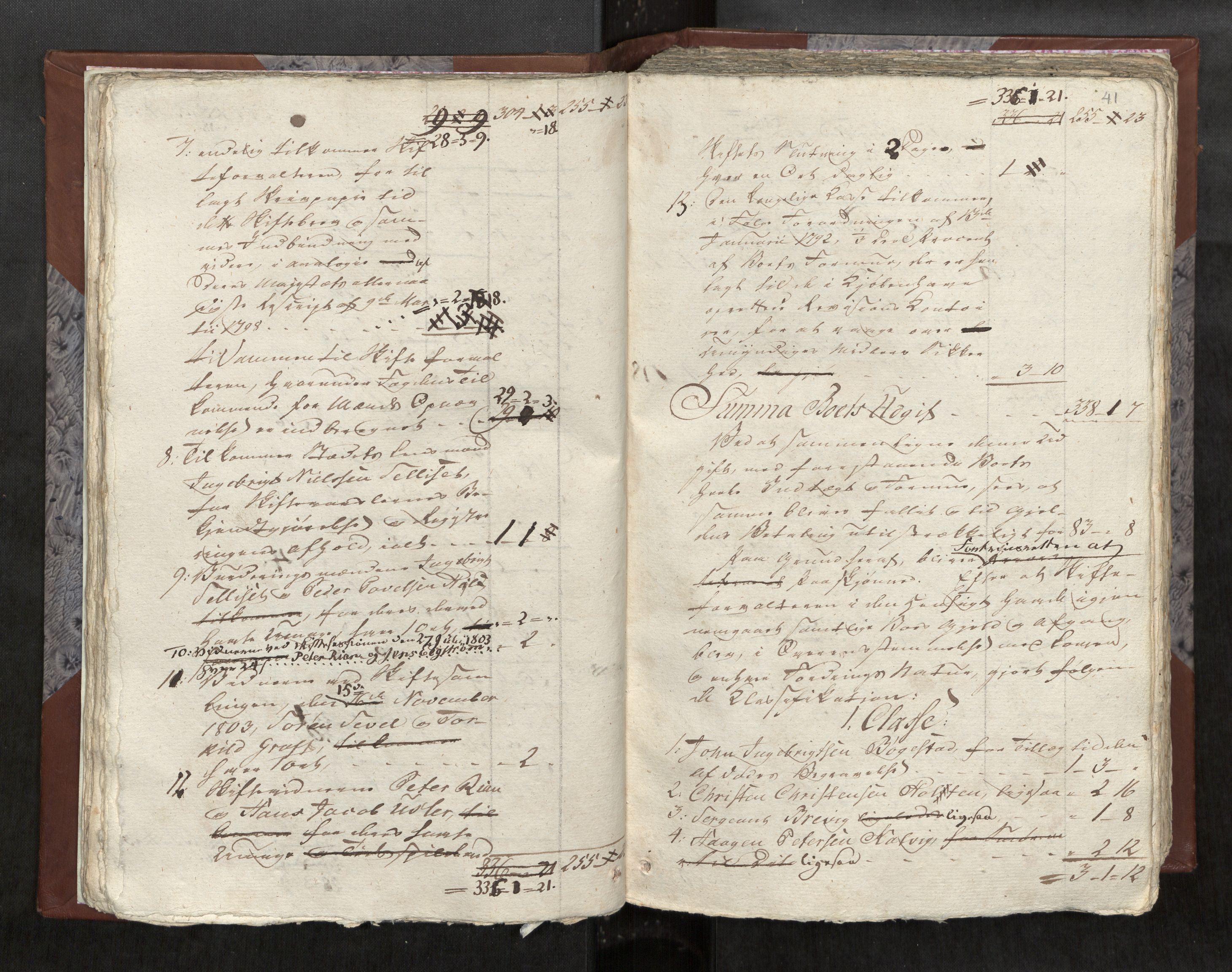 Namdal sorenskriveri, AV/SAT-A-4133/1/3/3A/L0033: Skifteprotokoll nr. 23, 1805, s. 41