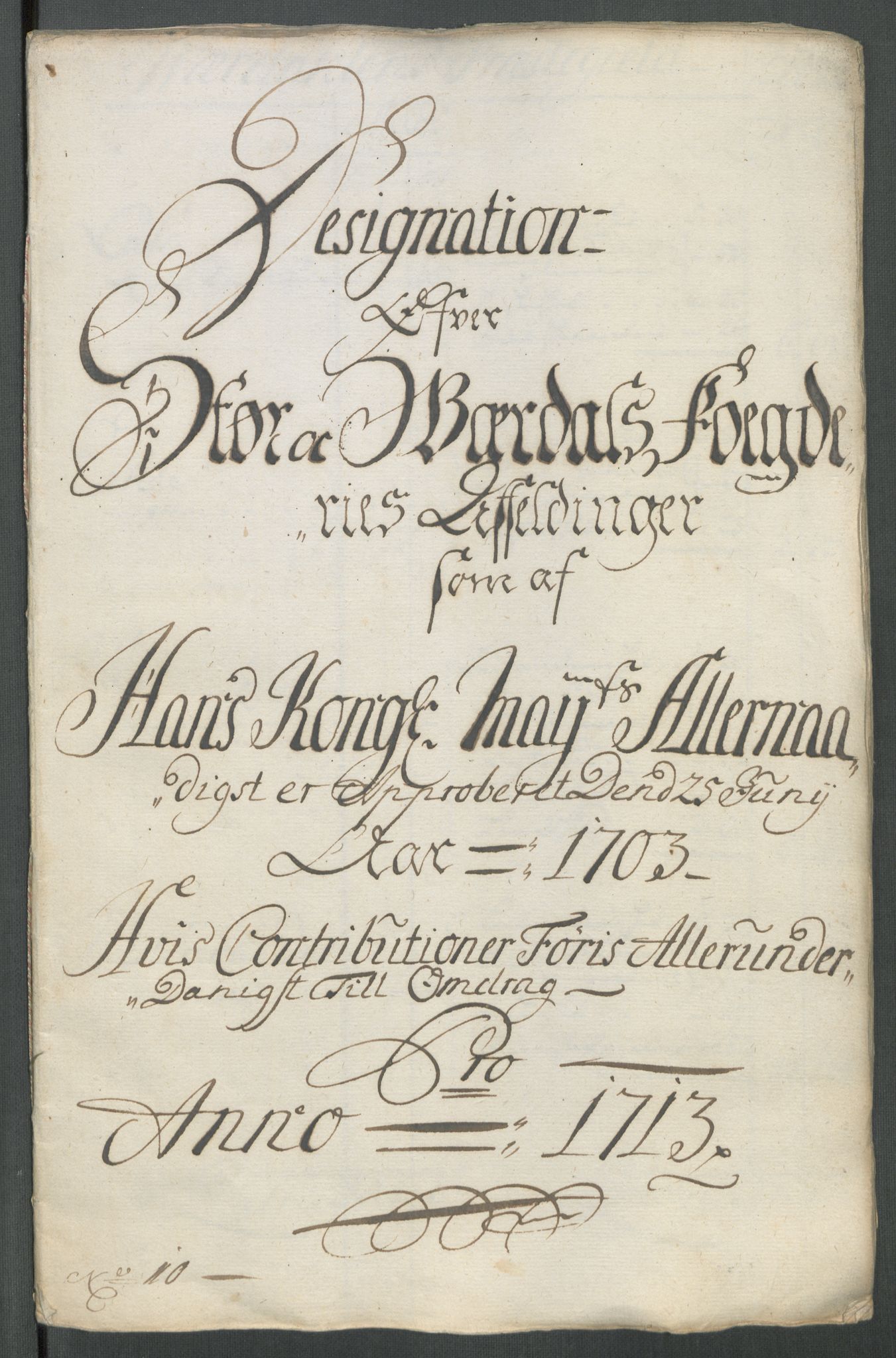 Rentekammeret inntil 1814, Reviderte regnskaper, Fogderegnskap, RA/EA-4092/R62/L4203: Fogderegnskap Stjørdal og Verdal, 1713, s. 285