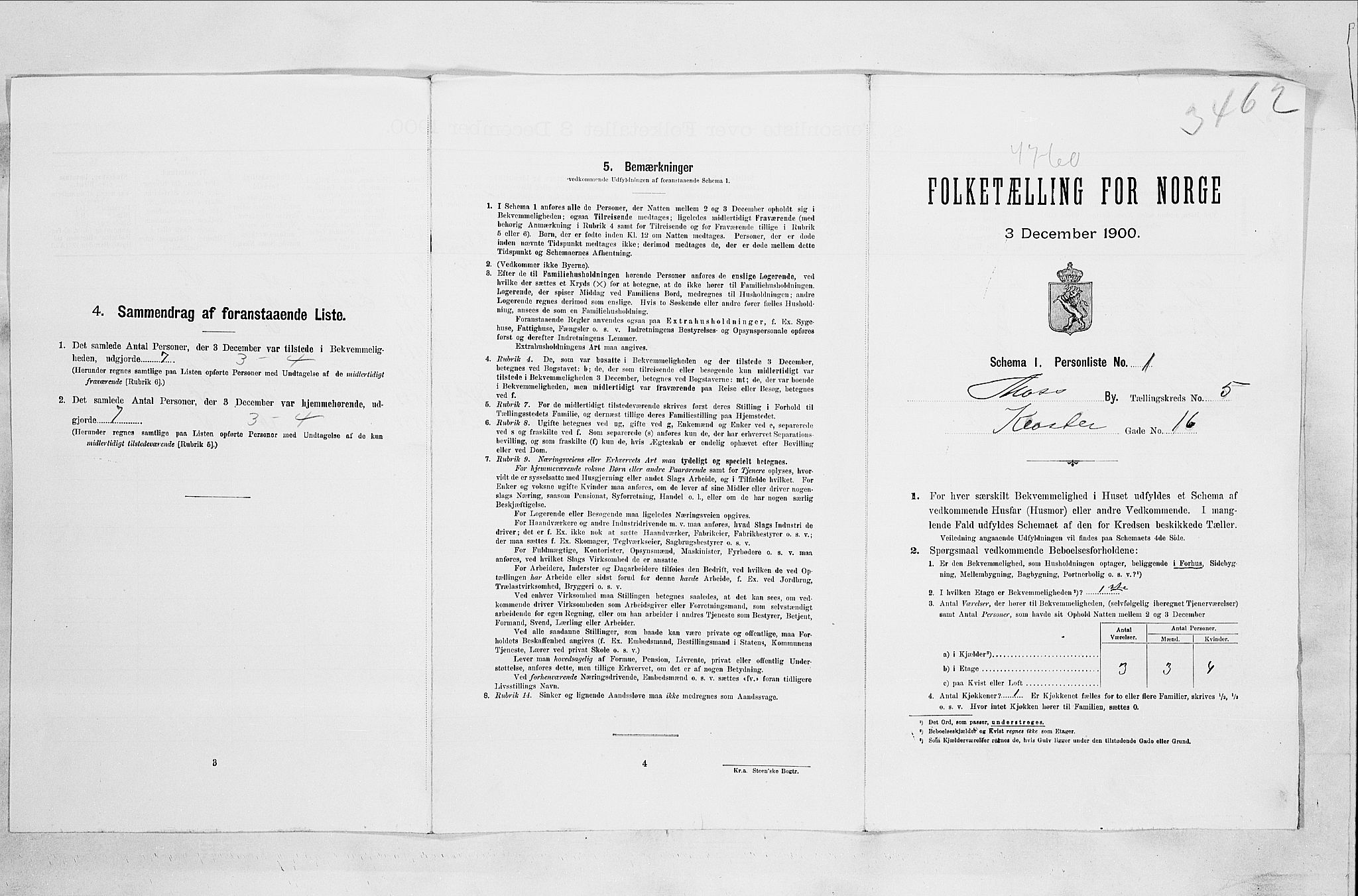 SAO, Folketelling 1900 for 0104 Moss kjøpstad, 1900