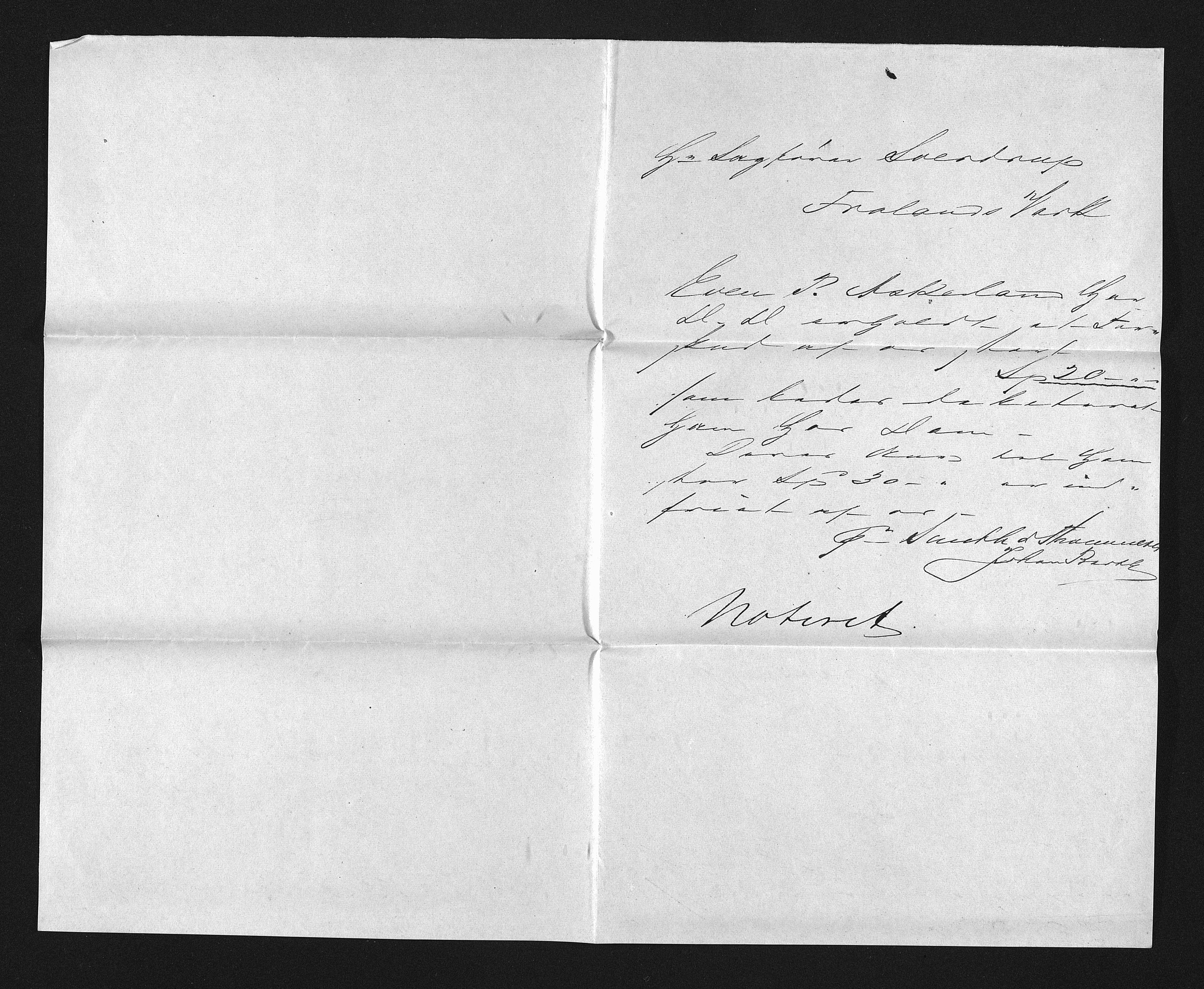 Froland Verk, AAKS/DA-1023/1/02/L0006: Innkomne brev, 1870-1875