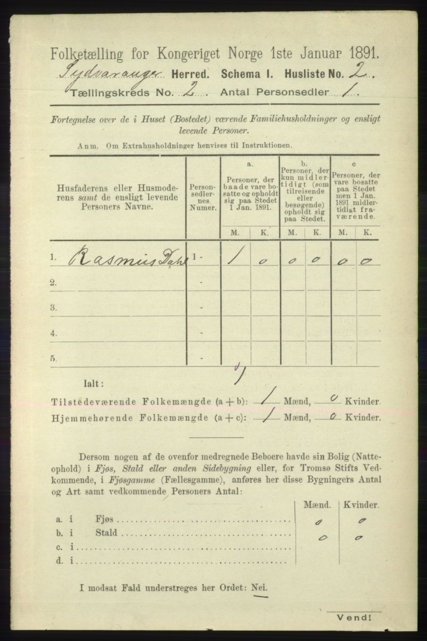 RA, Folketelling 1891 for 2030 Sør-Varanger herred, 1891, s. 355