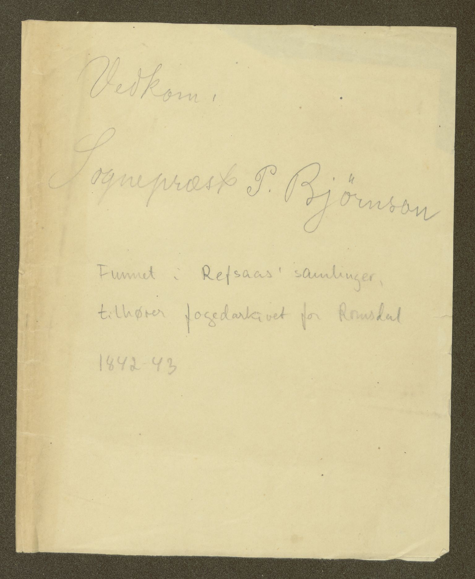 Romsdal fogderi, AV/SAT-A-1867/Gad/L0449: Andre protokollar, 1790-1843, s. 5