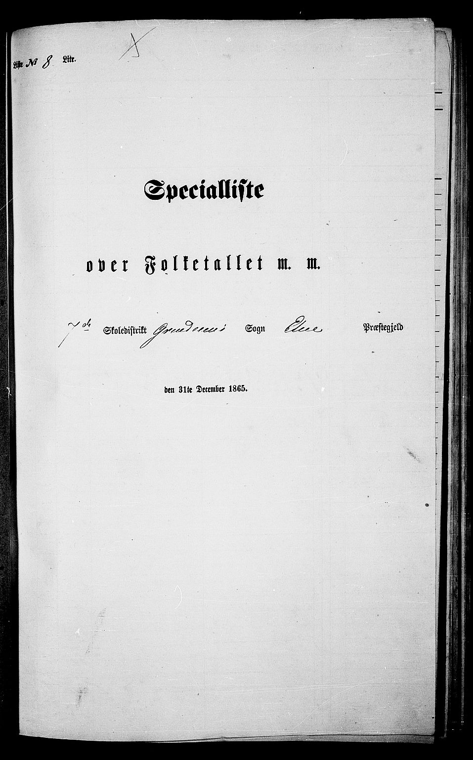 RA, Folketelling 1865 for 1211P Etne prestegjeld, 1865, s. 85