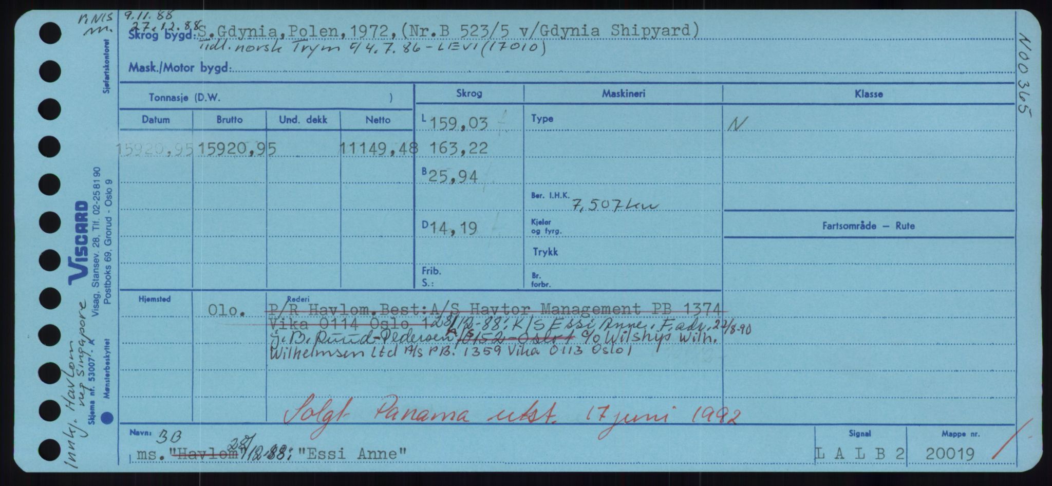 Sjøfartsdirektoratet med forløpere, Skipsmålingen, AV/RA-S-1627/H/Hd/L0009: Fartøy, E, s. 557