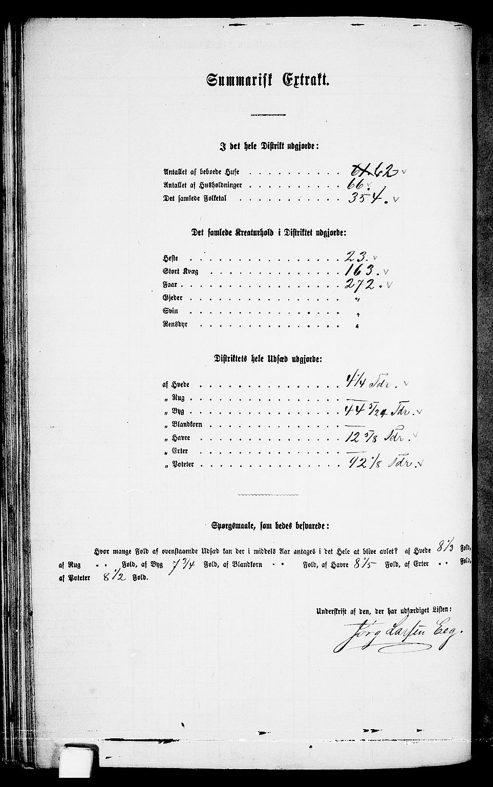 RA, Folketelling 1865 for 1018P Søgne prestegjeld, 1865, s. 88