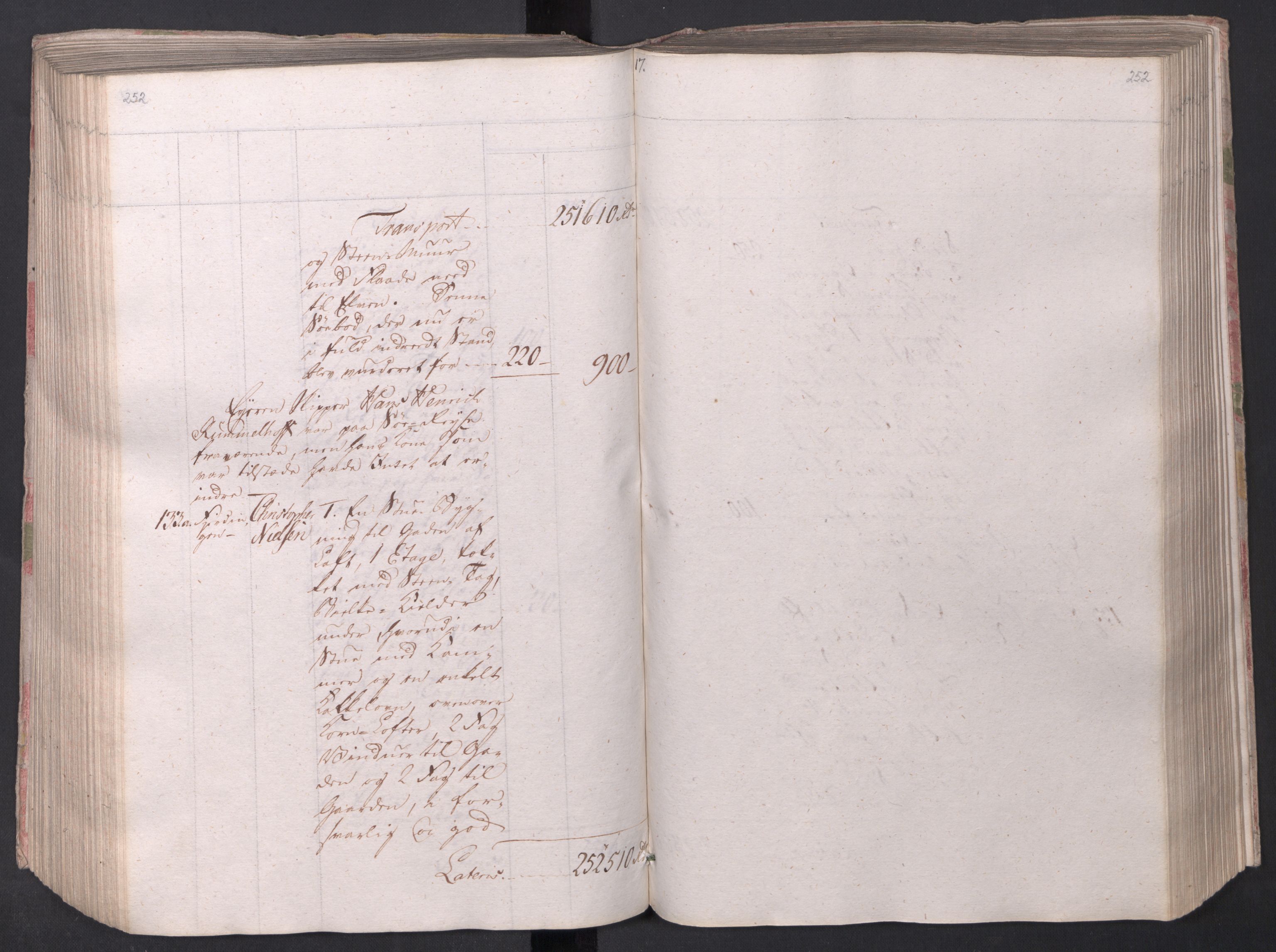 Kristiania stiftamt, AV/SAO-A-10386/I/Ia/L0015: Branntakster, 1797, s. 252
