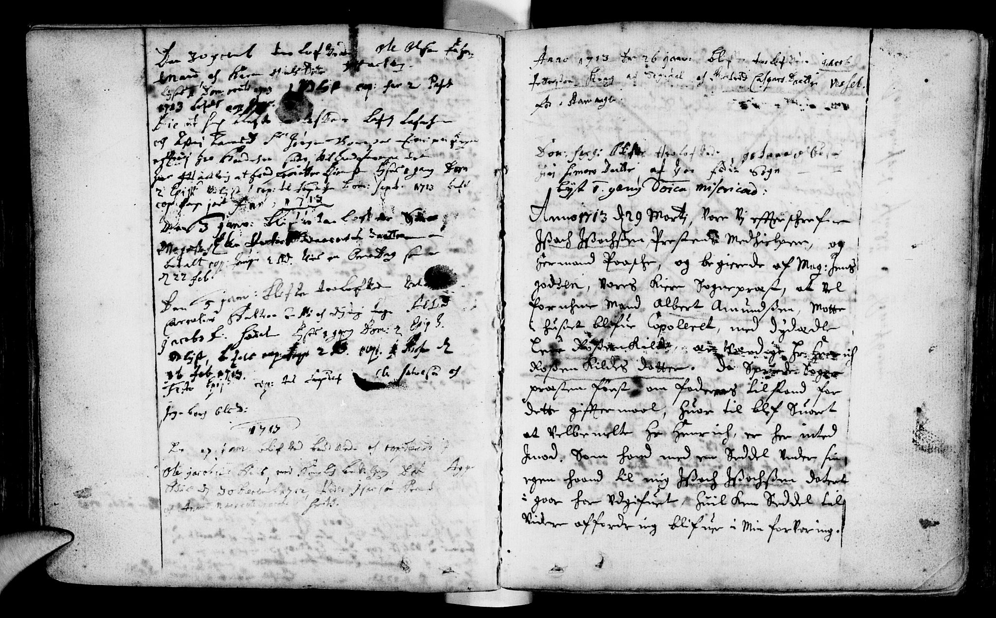 Domkirken sokneprestkontor, AV/SAST-A-101812/001/30/30BA/L0001: Ministerialbok nr. A 1 /1, 1688-1727