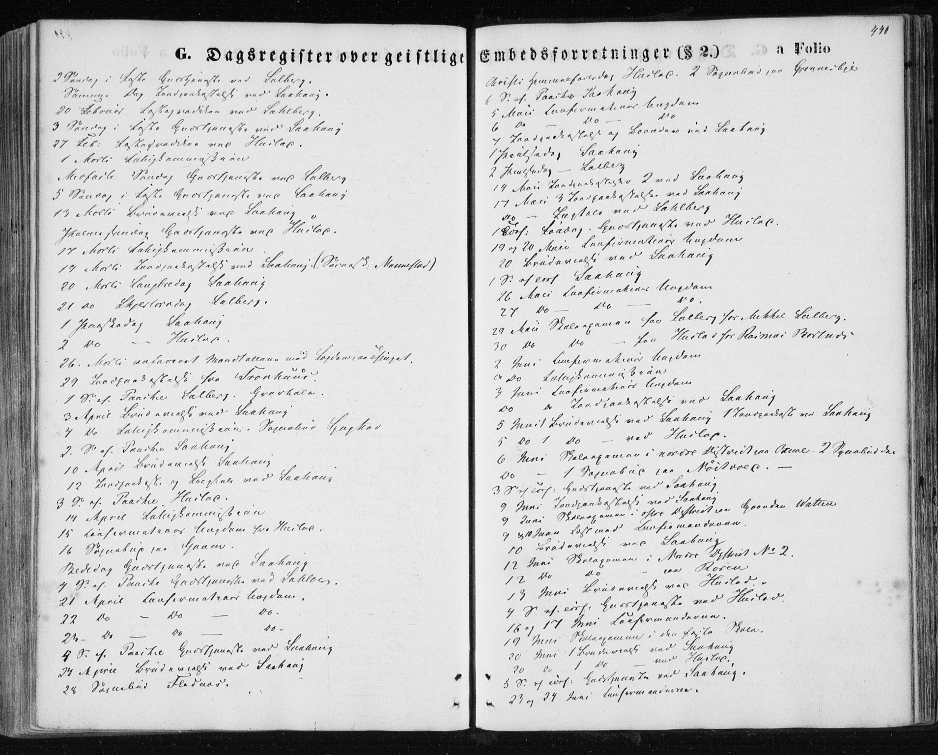 Ministerialprotokoller, klokkerbøker og fødselsregistre - Nord-Trøndelag, SAT/A-1458/730/L0283: Ministerialbok nr. 730A08, 1855-1865, s. 440