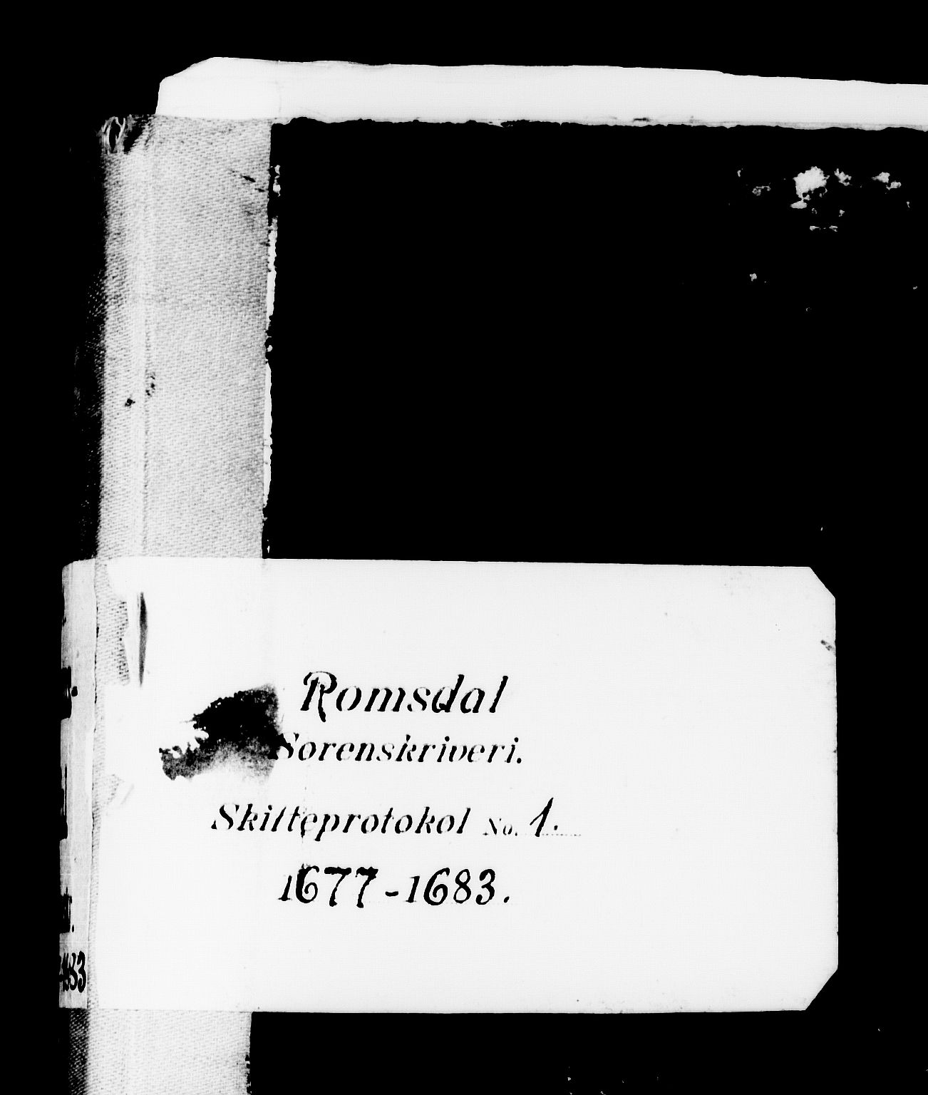 Romsdal sorenskriveri, SAT/A-4149/1/3/3A/L0001: Skifteprotokoll, 1677-1683
