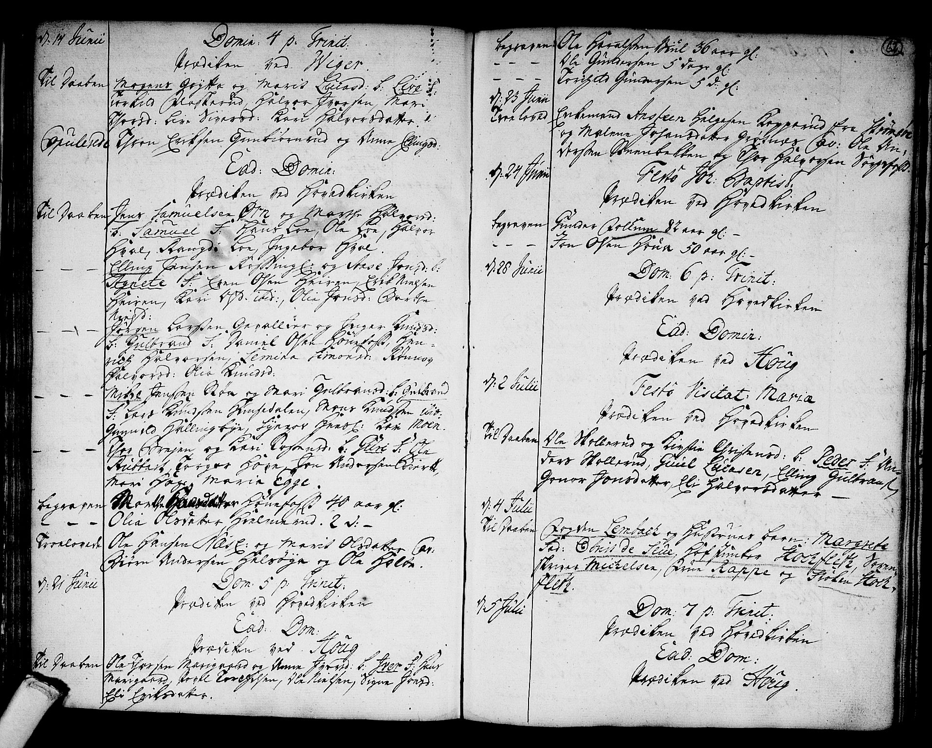 Norderhov kirkebøker, AV/SAKO-A-237/F/Fa/L0004: Ministerialbok nr. 4, 1758-1774, s. 62